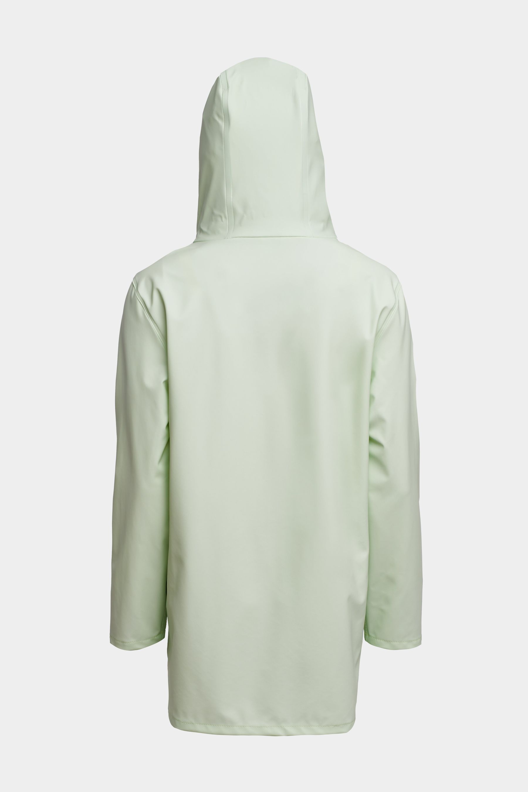 stutterheim stockholm lightweight raincoat seafoam green women jackets raincoats