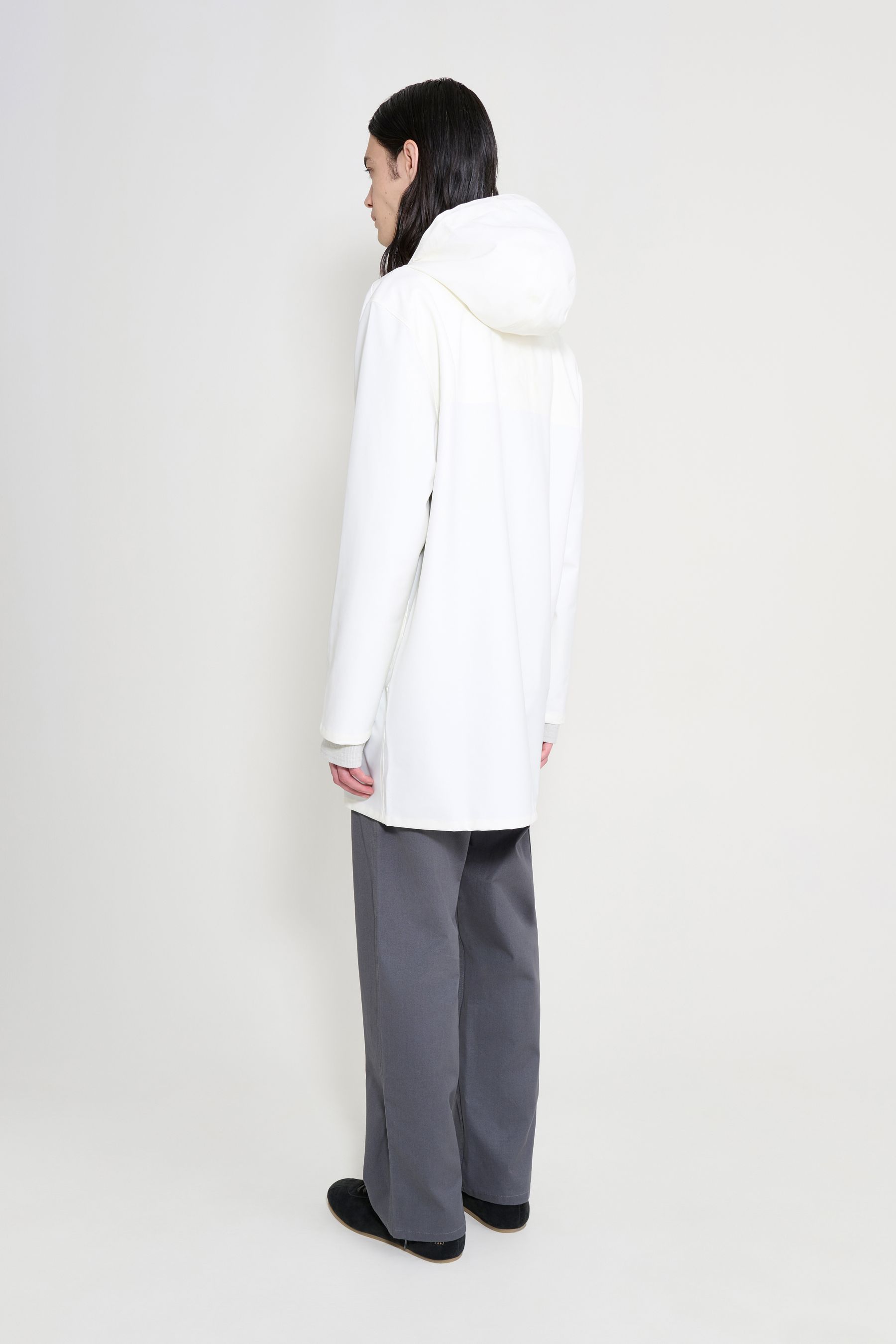 stutterheim stockholm lightweight white men jackets raincoats