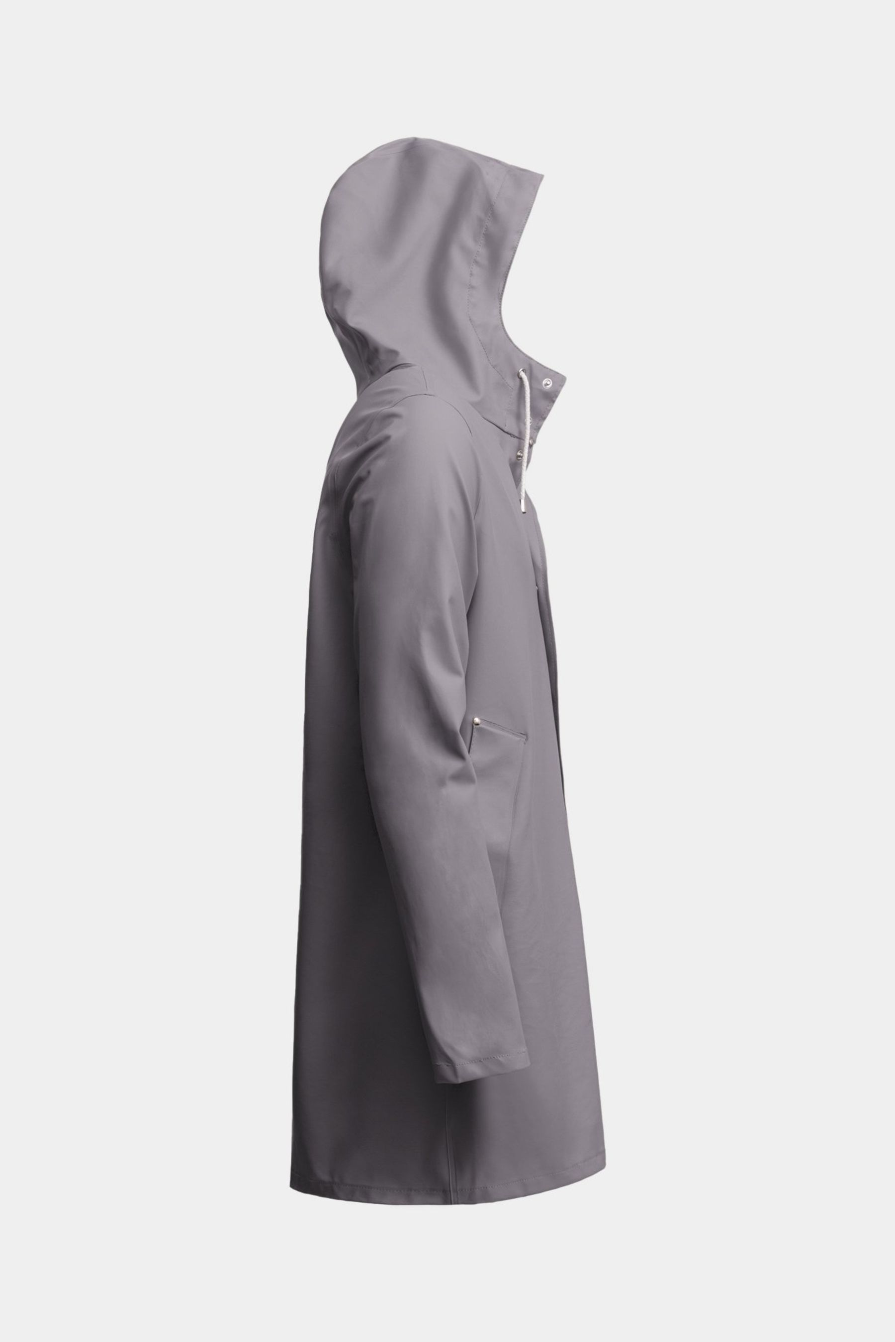 stutterheim stockholm lightweight raincoat grey women jackets raincoats
