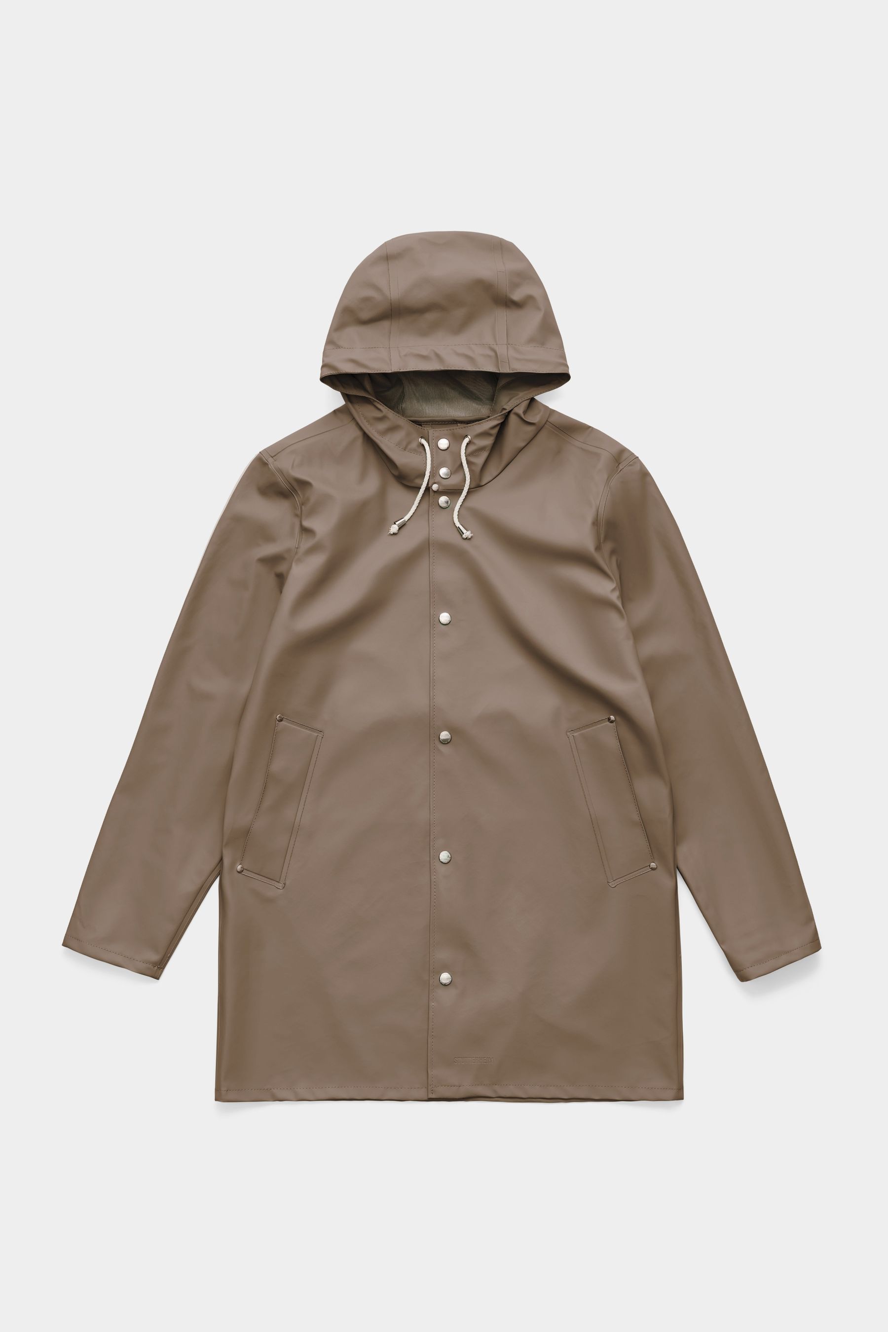 stutterheim stockholm lightweight raincoat mole women jackets raincoats