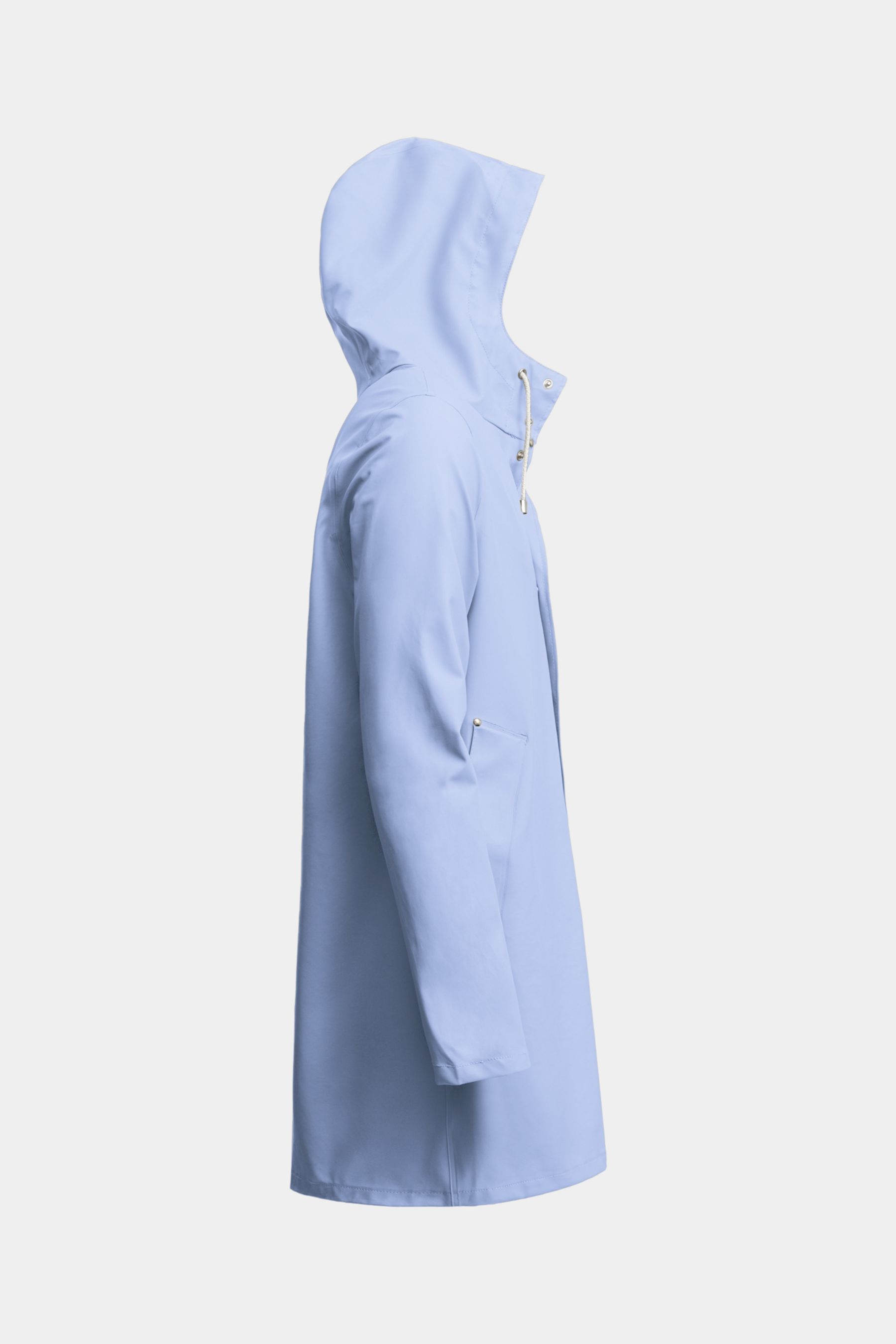 Light blue raincoat clearance