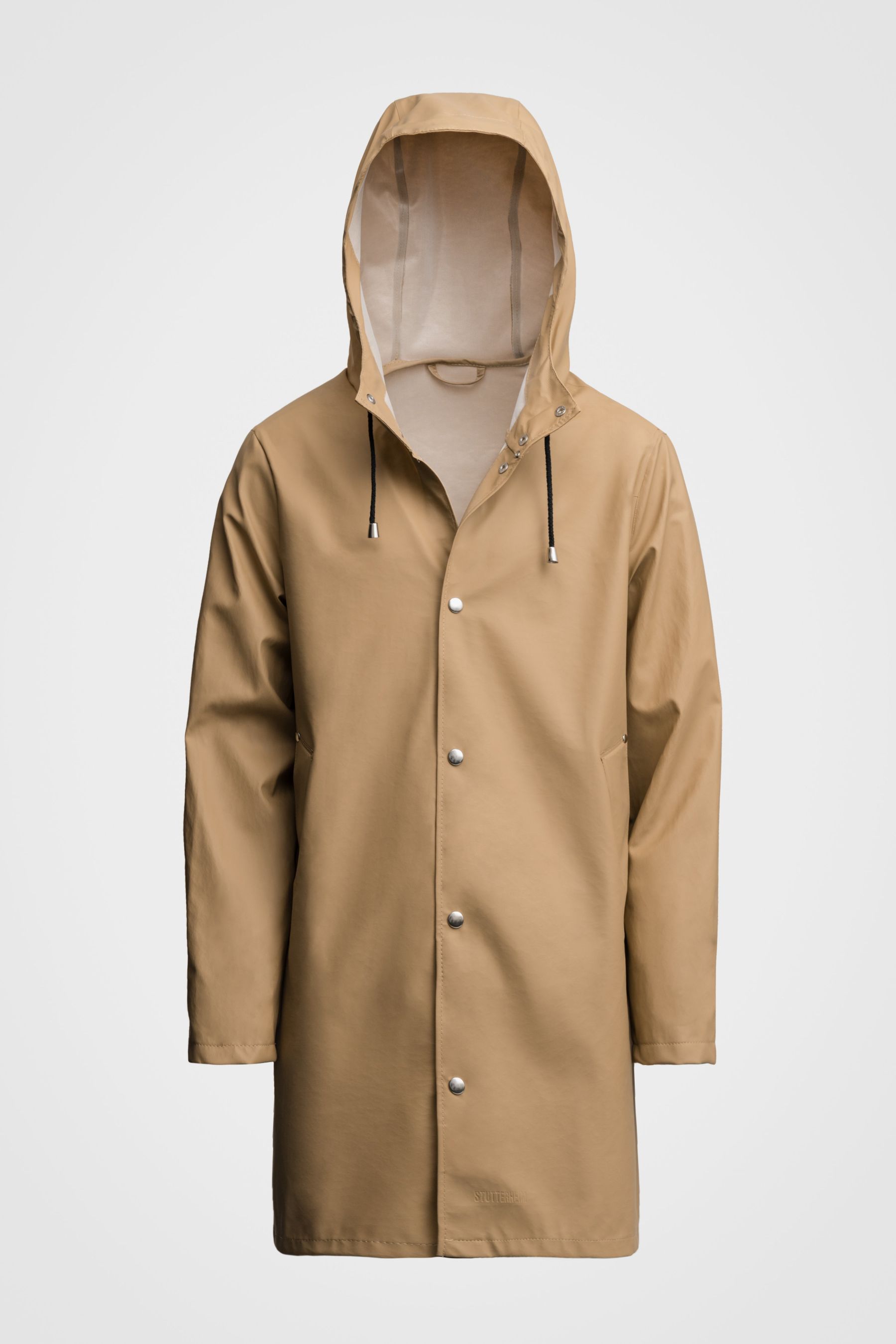 stutterheim stockholm lightweight raincoat sand men jackets raincoats