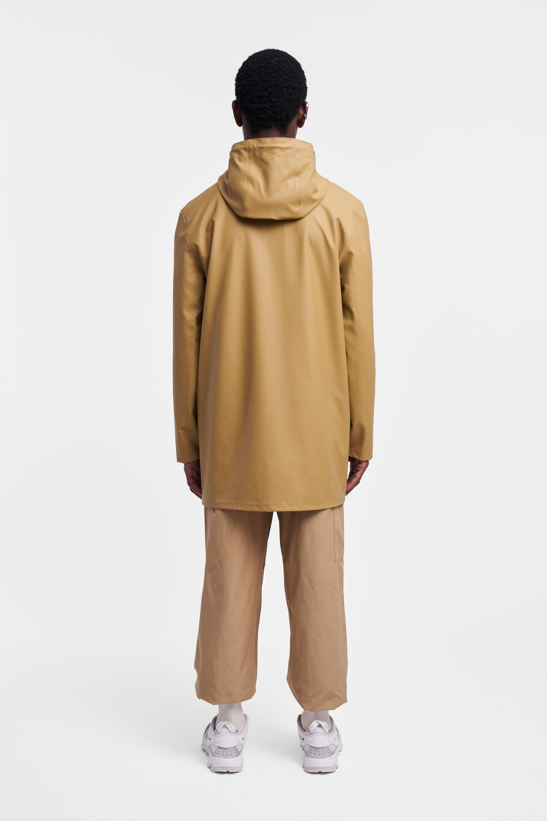 stutterheim stockholm lightweight raincoat sand men jackets raincoats