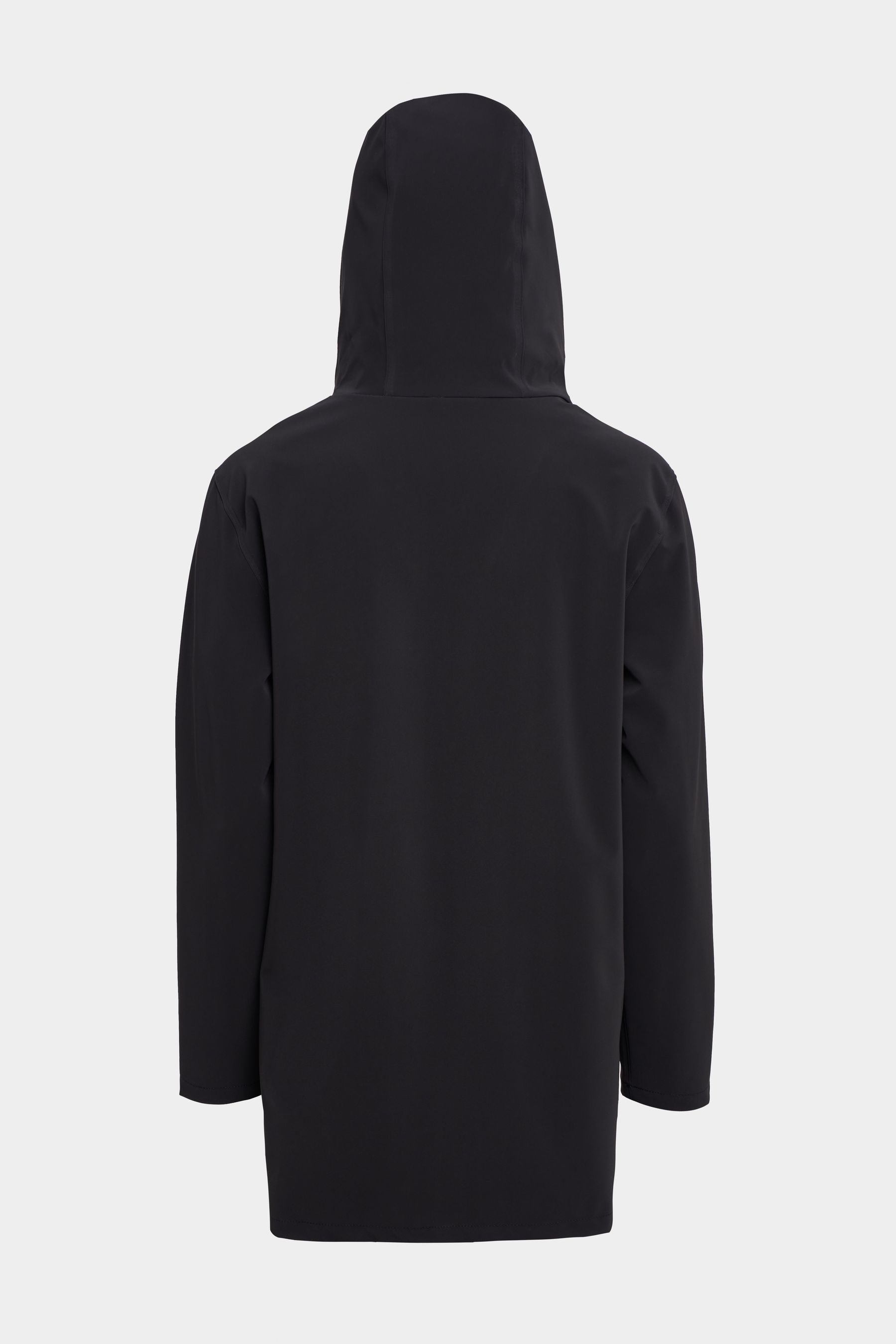 stutterheim stockholm lightweight matte raincoat black men jackets raincoats