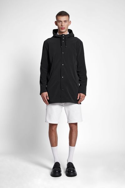 Stockholm Lightweight Matte Raincoat Black | STUTTERHEIM US