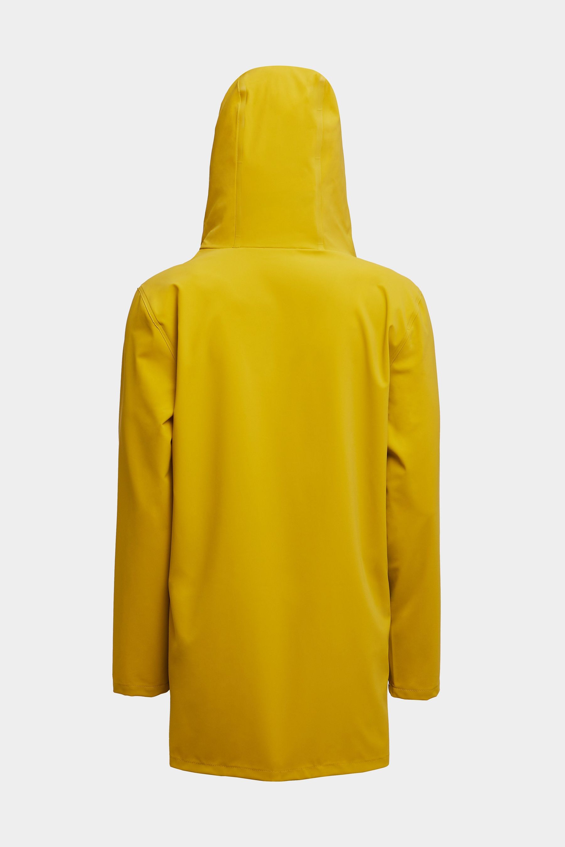 stutterheim stockholm lightweight matte raincoat gold men jackets raincoats