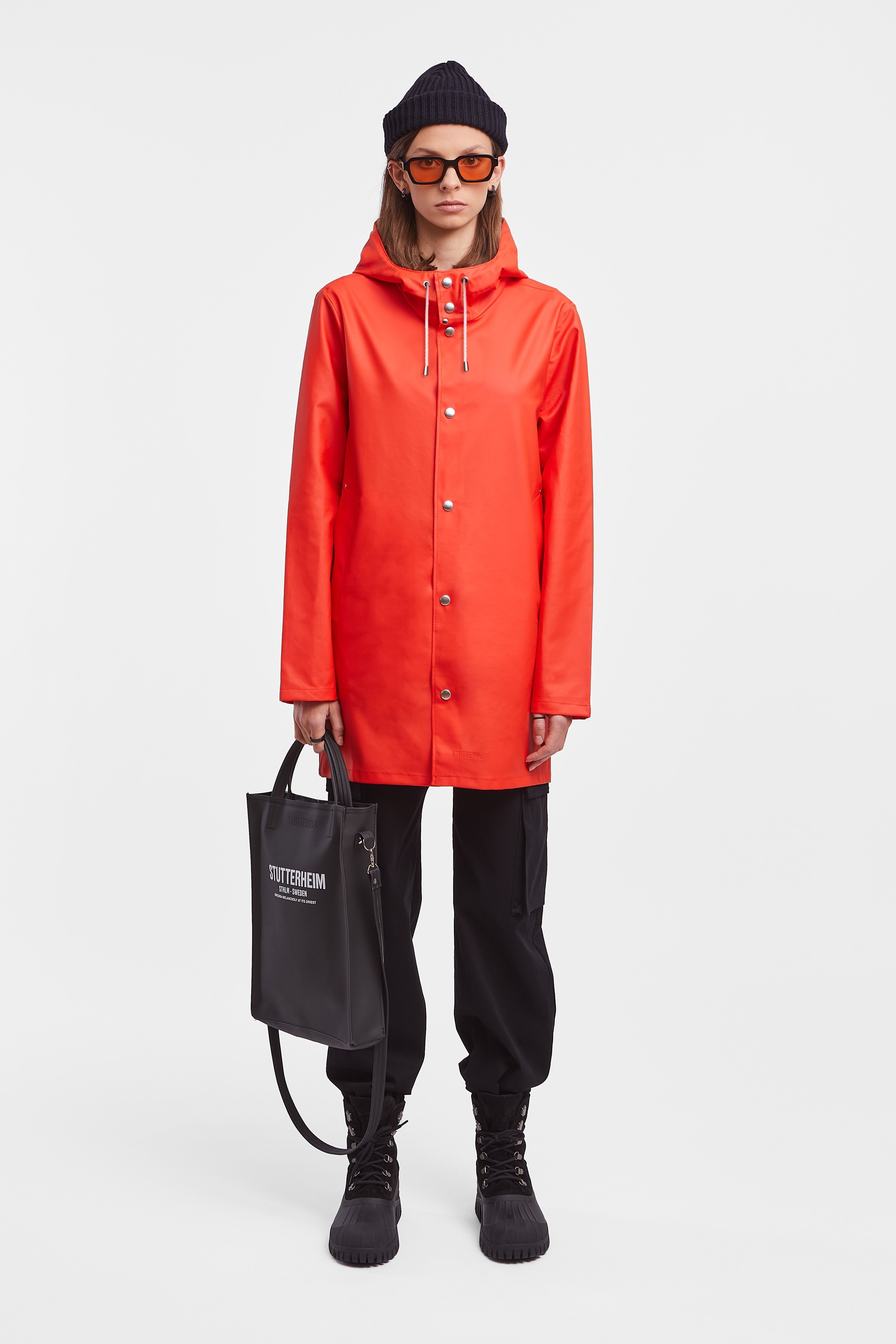 Mosebacke Opal Raincoat Black | STUTTERHEIM US