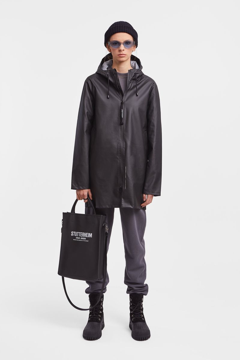 Stutterheim Stockholm Lightweight Zip Raincoat