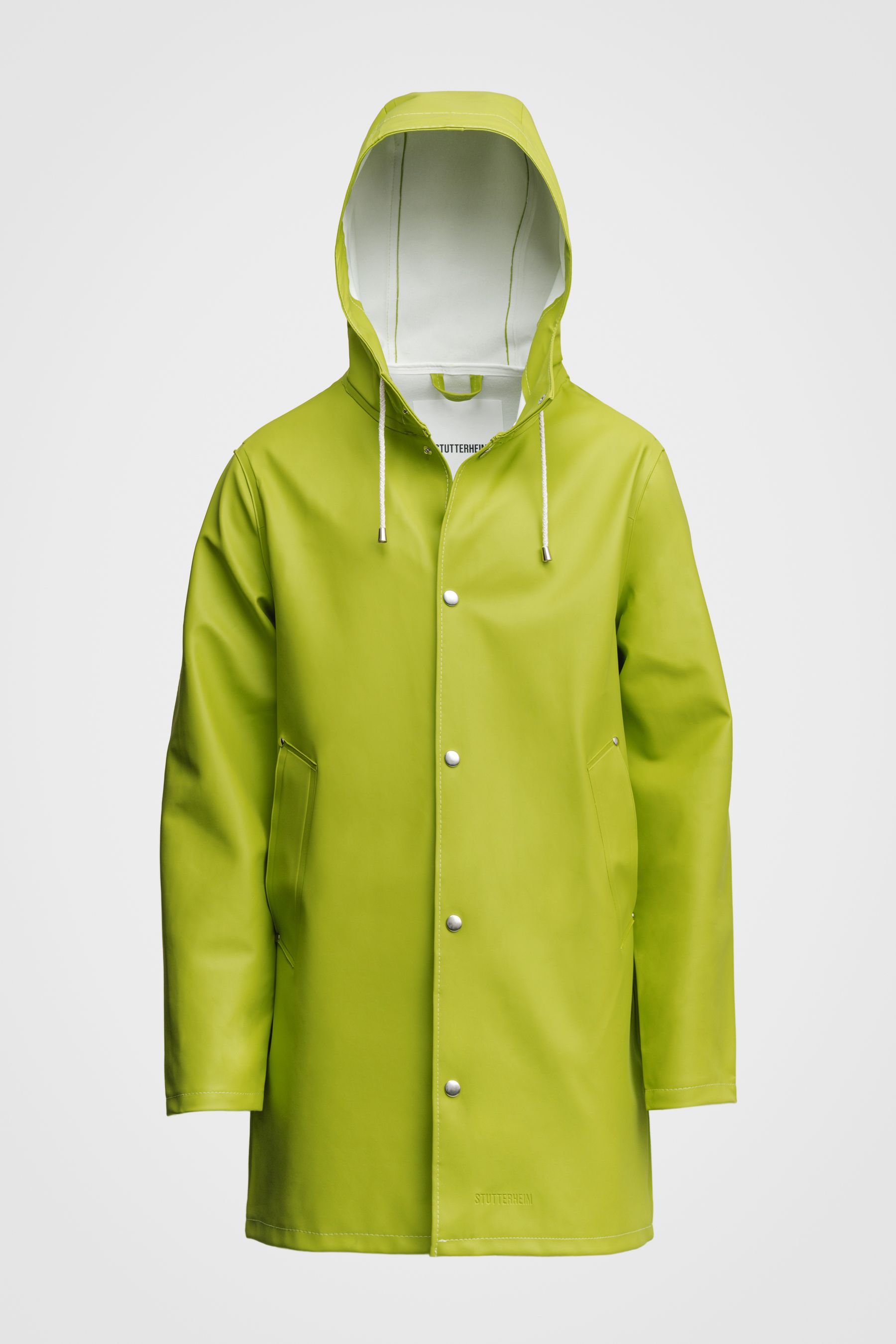 stutterheim stockholm raincoat lima bean green men jackets
