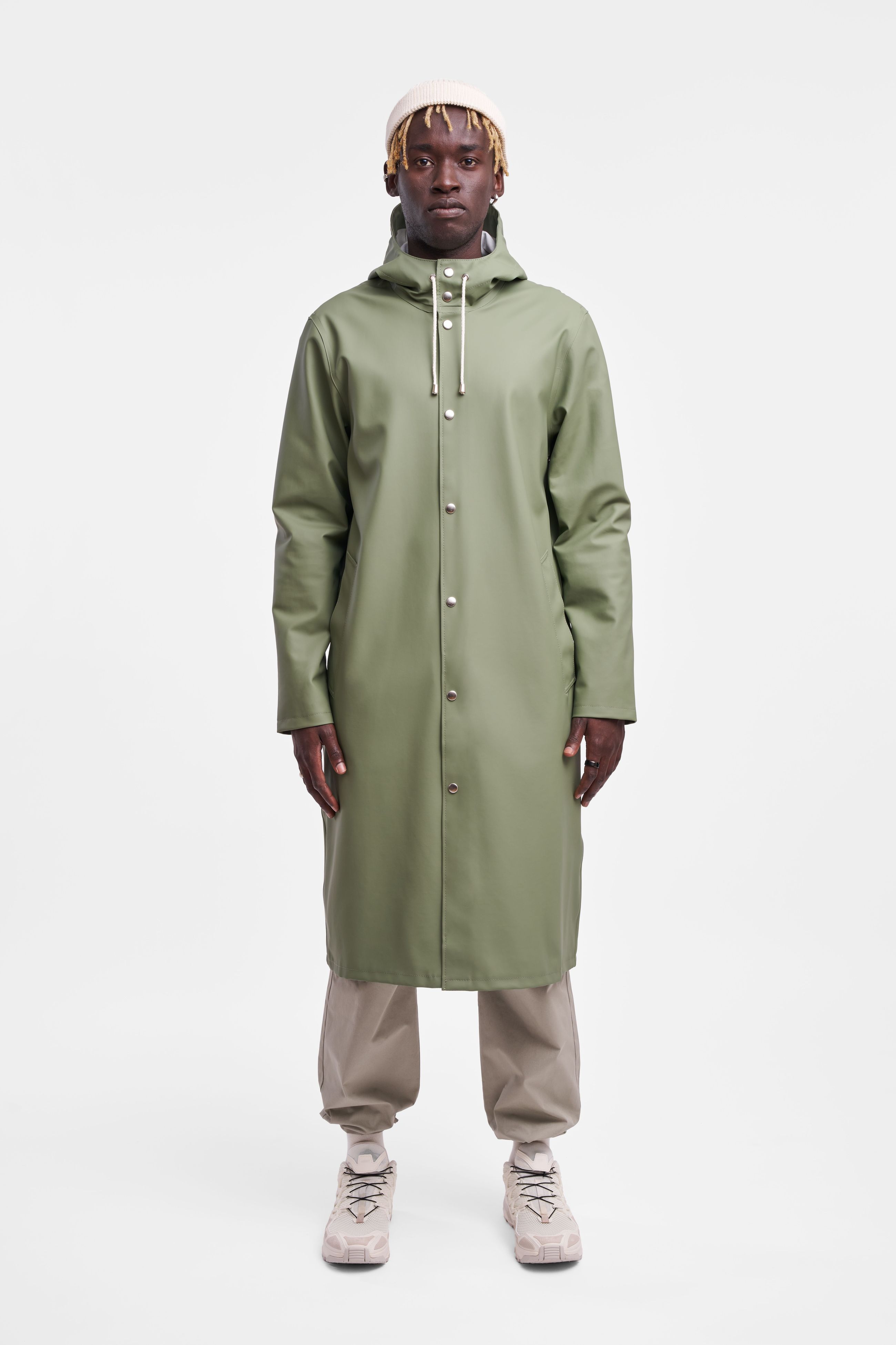 stutterheim stockholm long raincoat alf alfa men jackets raincoats