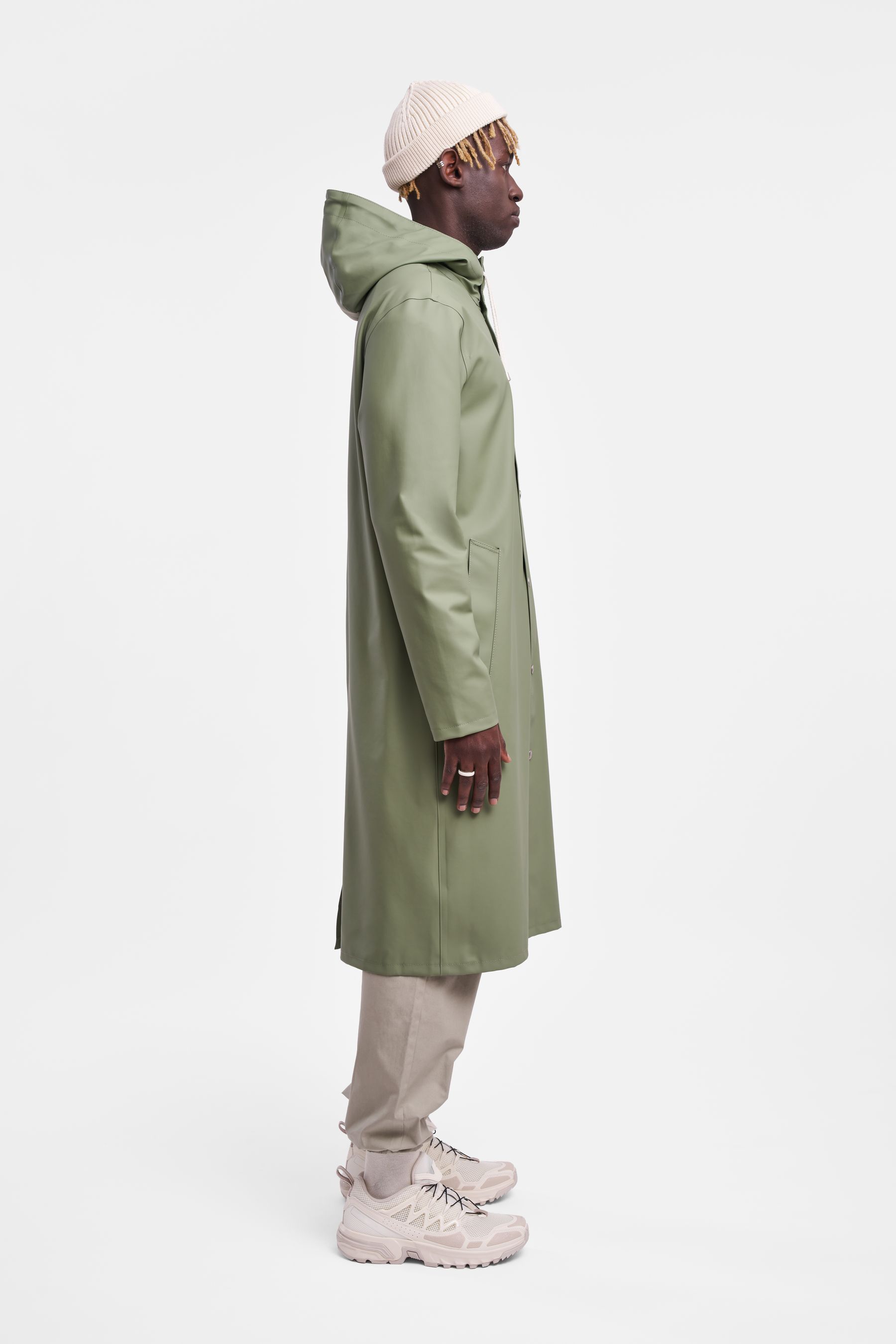 stutterheim stockholm long raincoat alf alfa men jackets raincoats