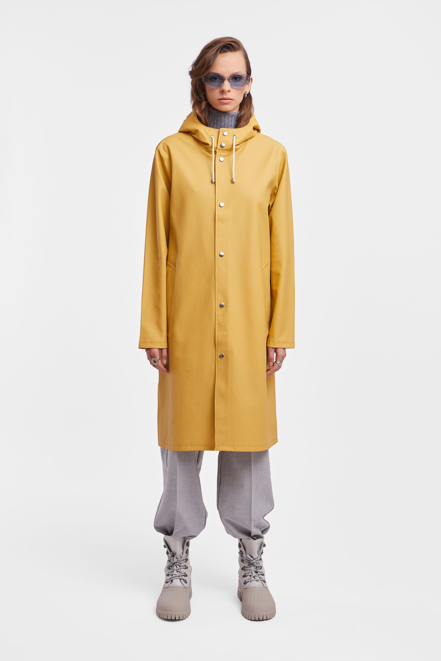 stutterheim stockholm long raincoat chai men jackets raincoats