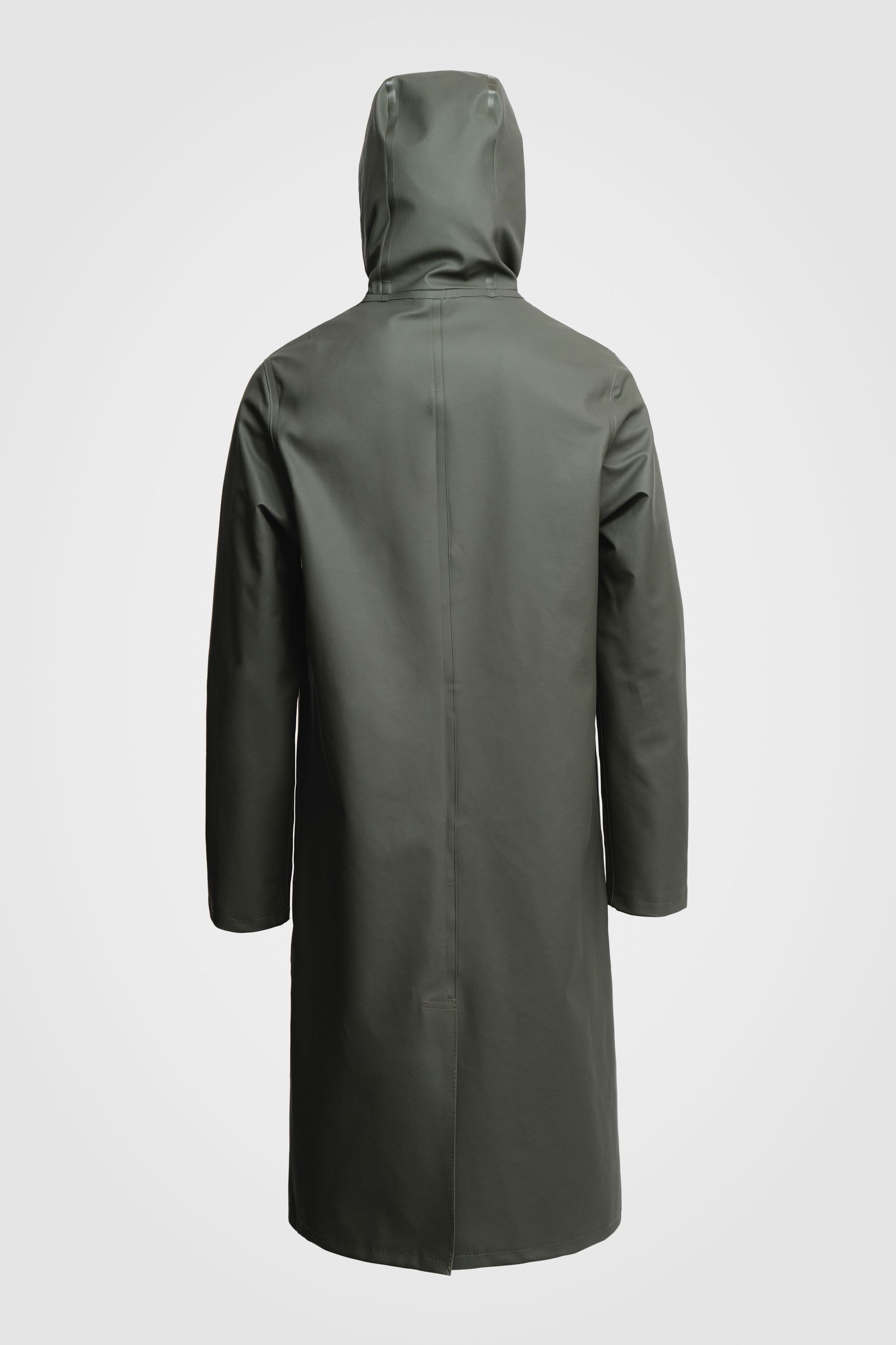 stutterheim stockholm long raincoat green men jackets raincoats