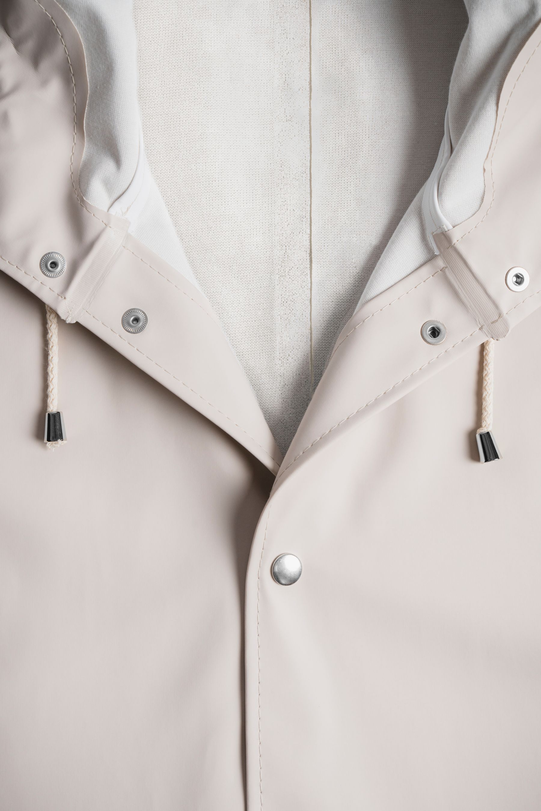 stutterheim stockholm long raincoat light sand men jackets raincoats