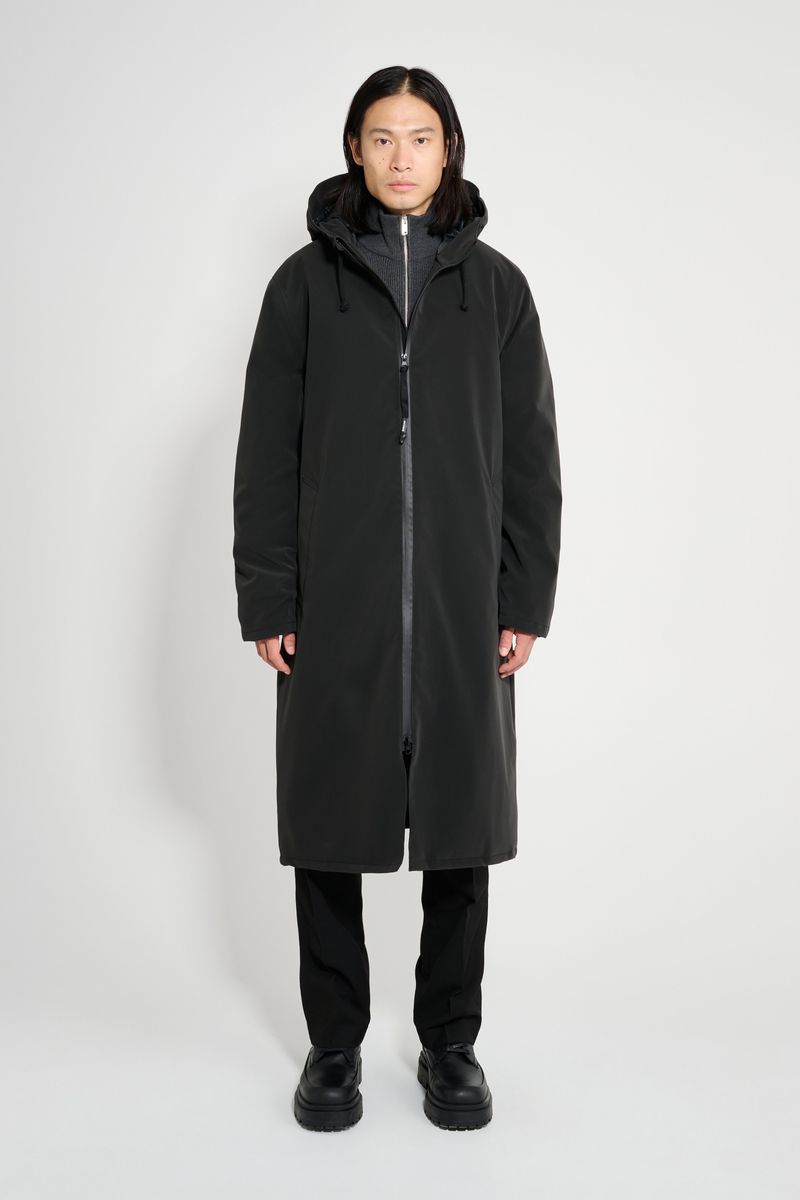 Stutterheim Stockholm Long Matte Winter Coat