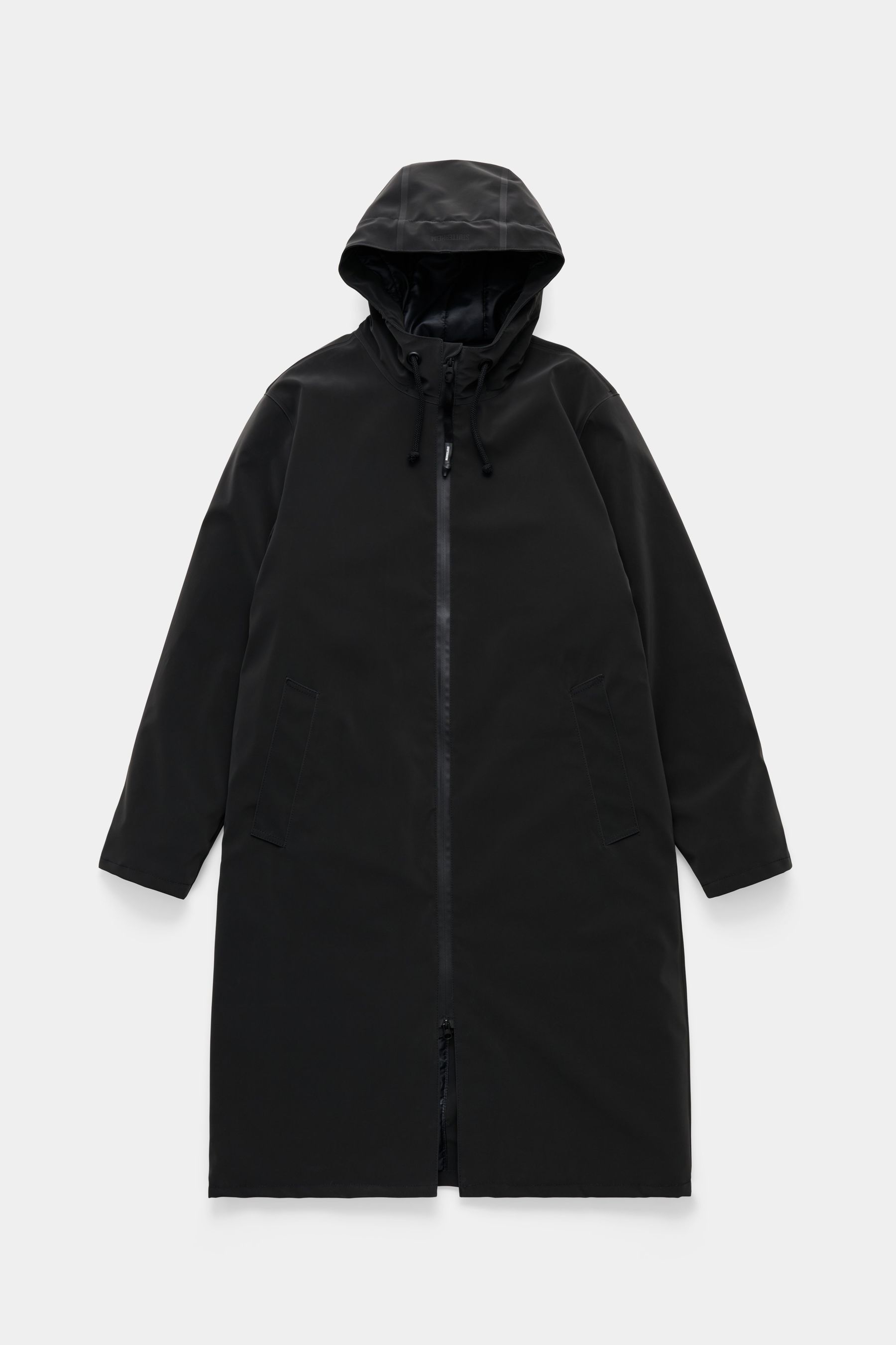 stutterheim stockholm long matte winter coat black women jackets winter-coats