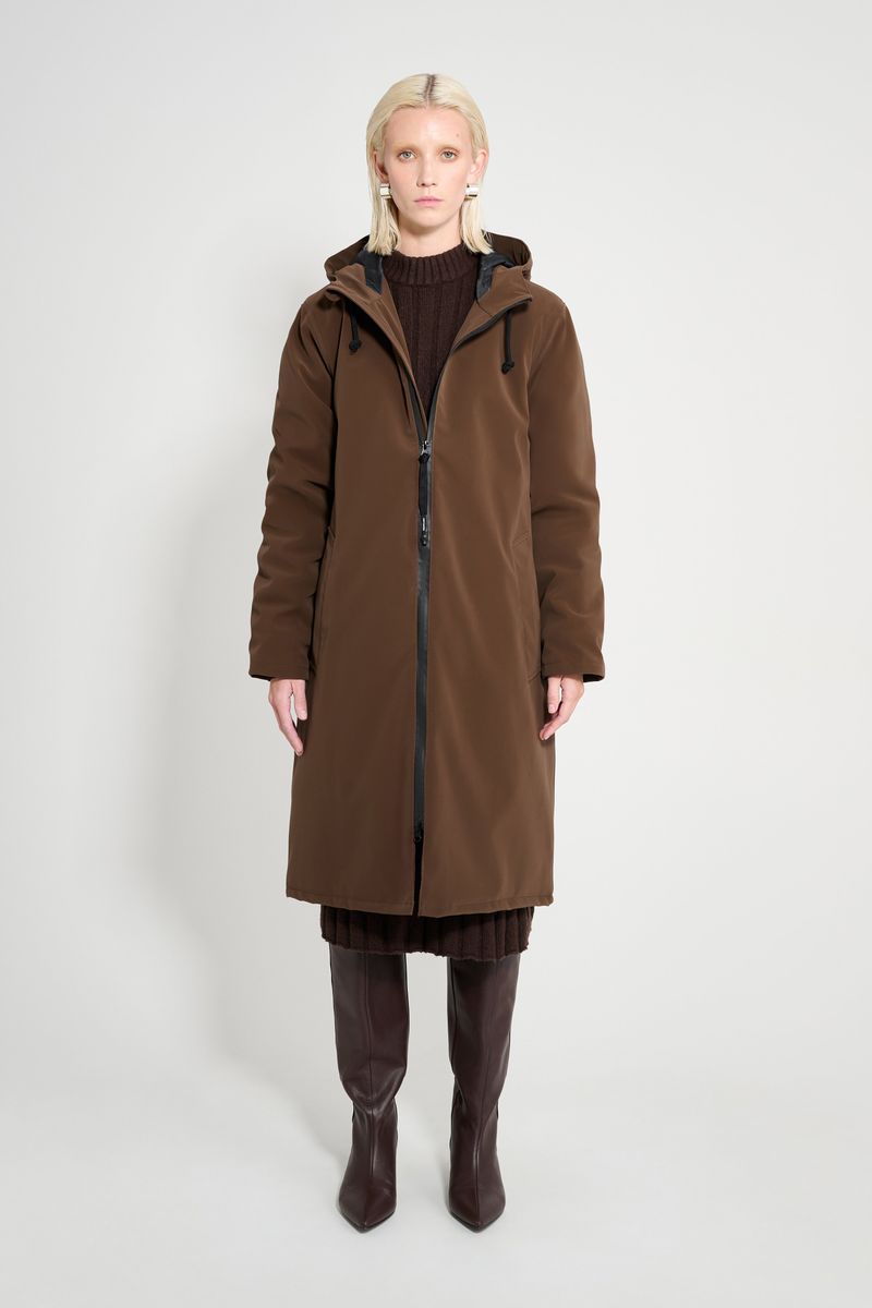 Stutterheim Stockholm Long Matte Winter Coat