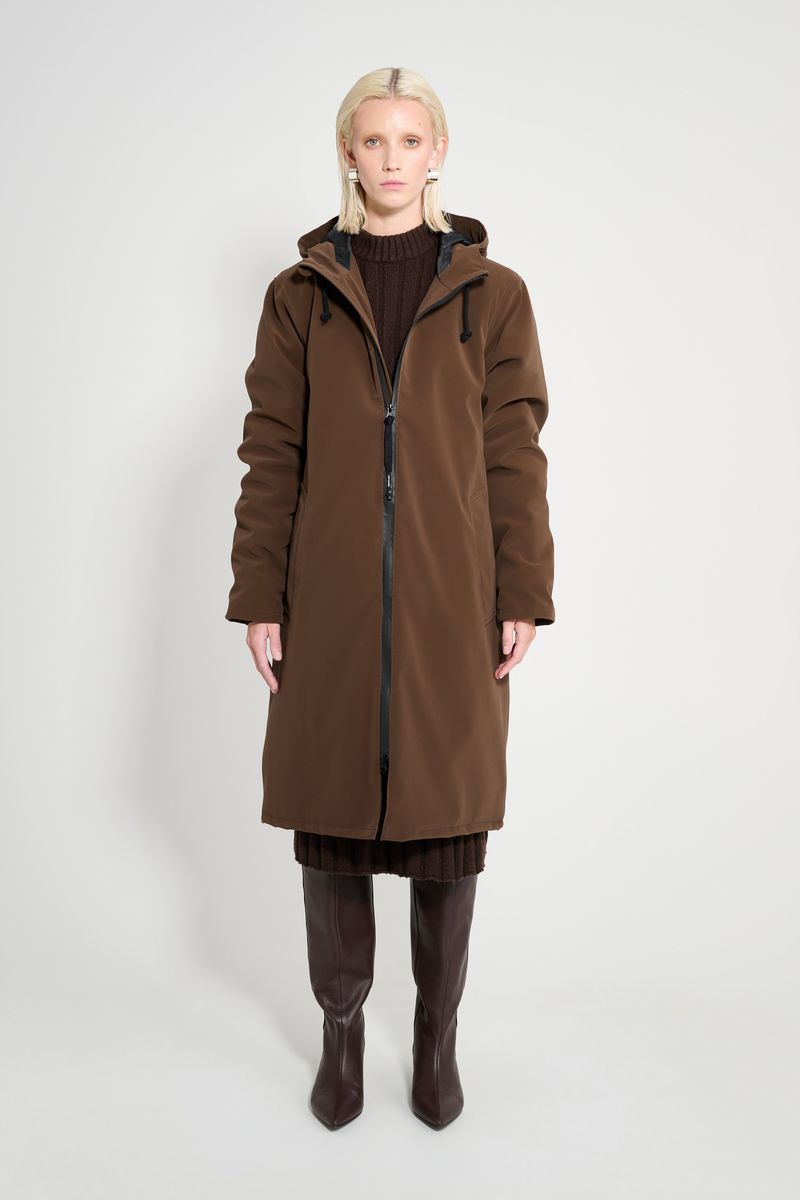 Stutterheim Stockholm Long Matte Winter Coat