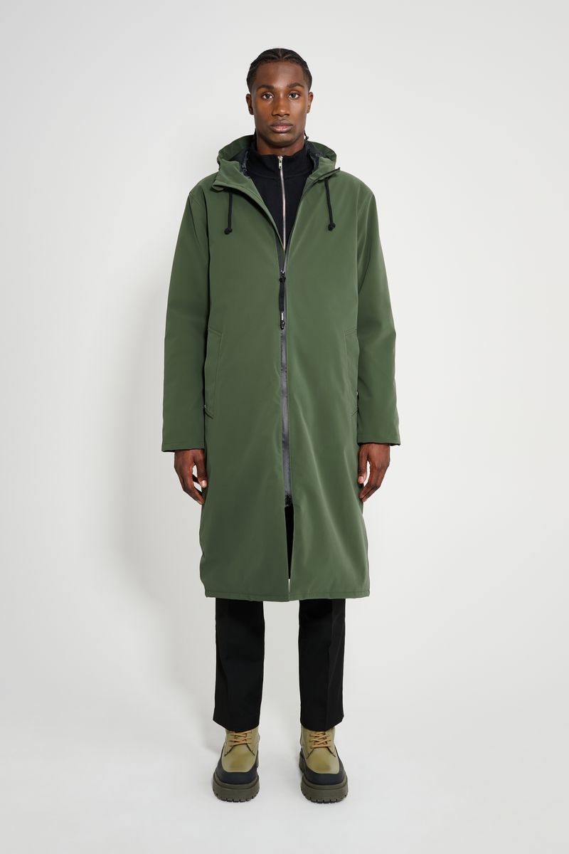 Stutterheim Stockholm Long Matte Winter Coat