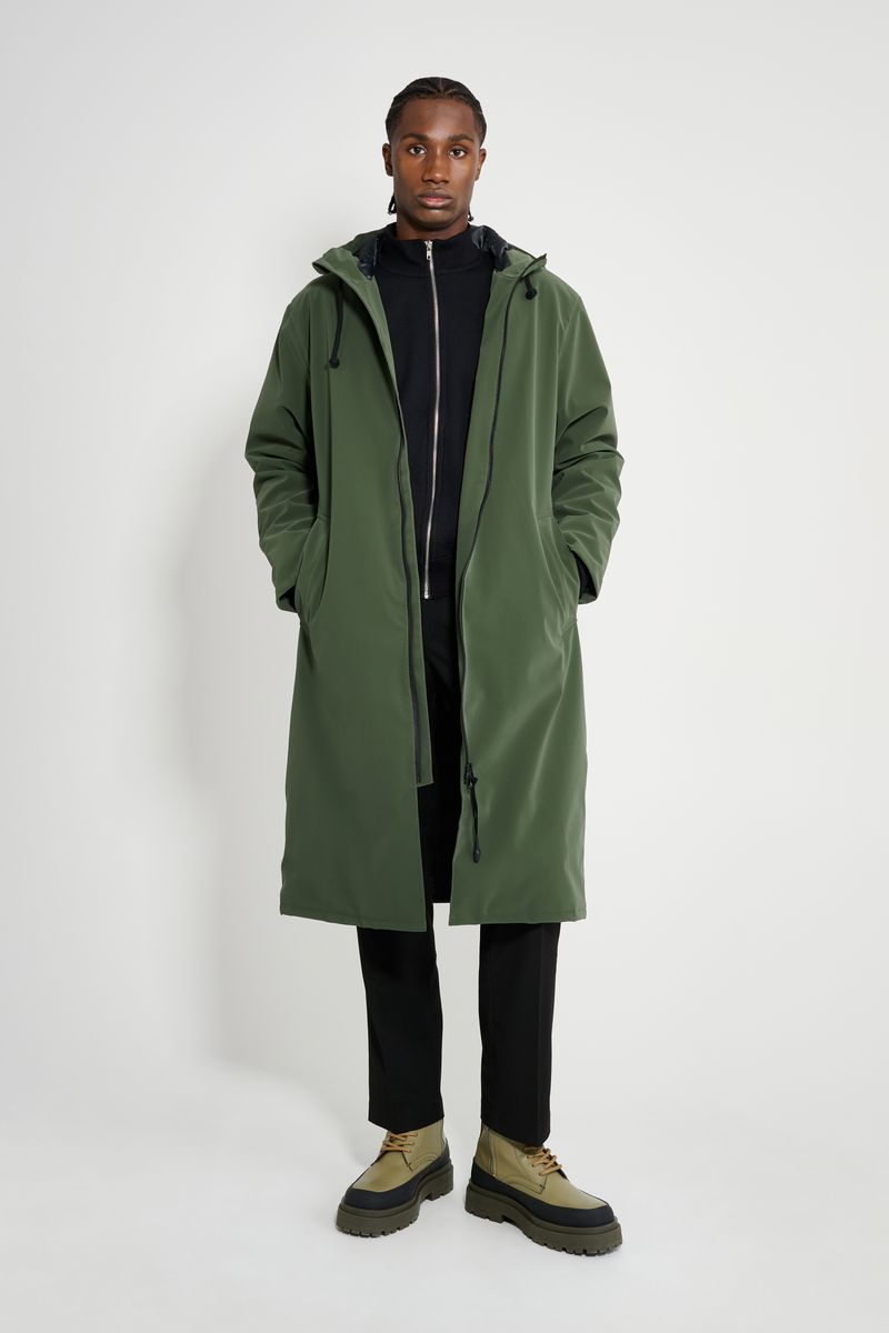 Stutterheim Stockholm Long Matte Winter Coat