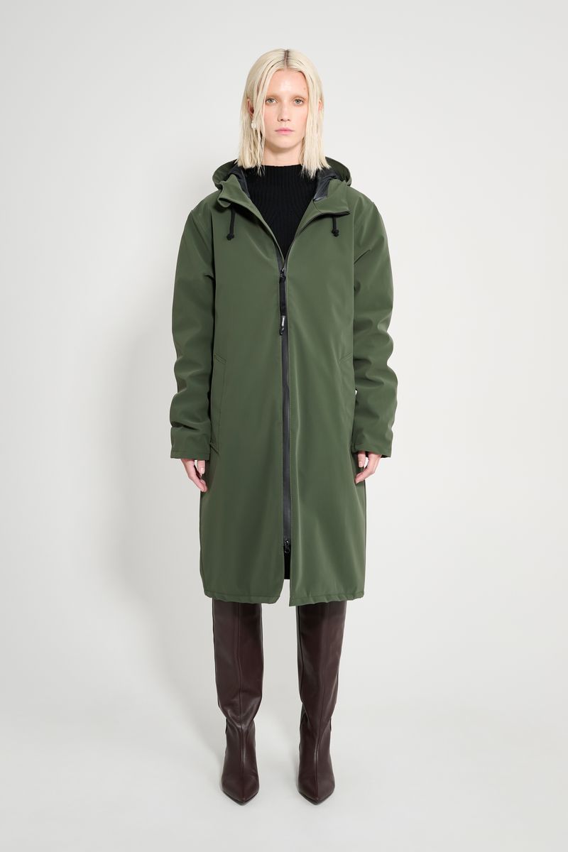 Stutterheim Stockholm Long Matte Winter Coat