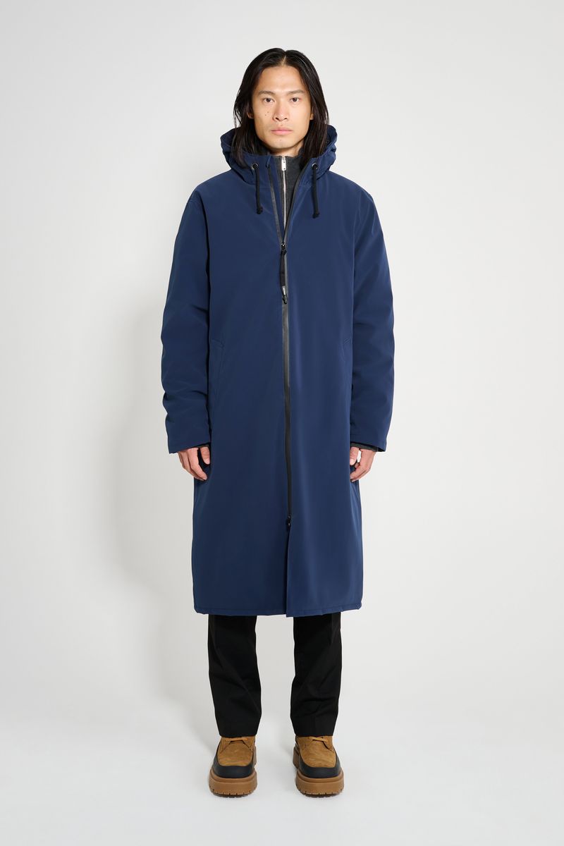 Stutterheim Stockholm Long Matte Winter Coat