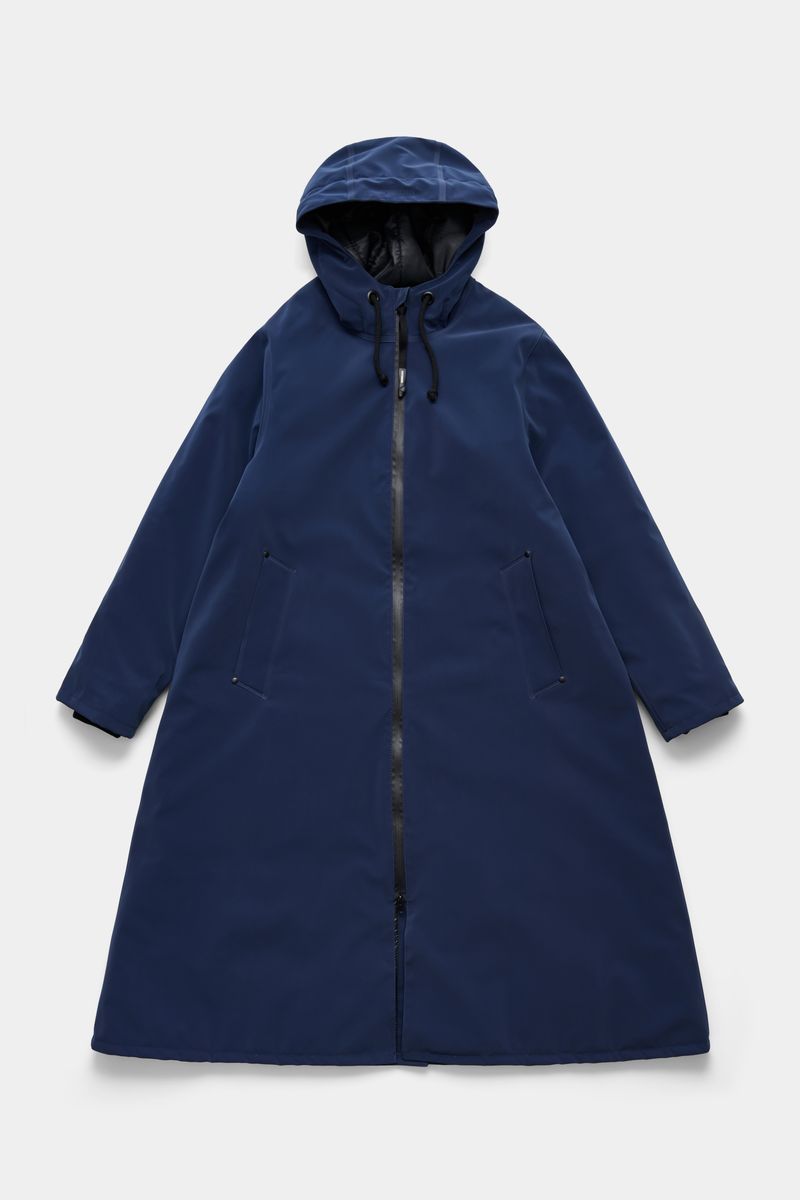 Stutterheim Stockholm Long Matte Winter Coat