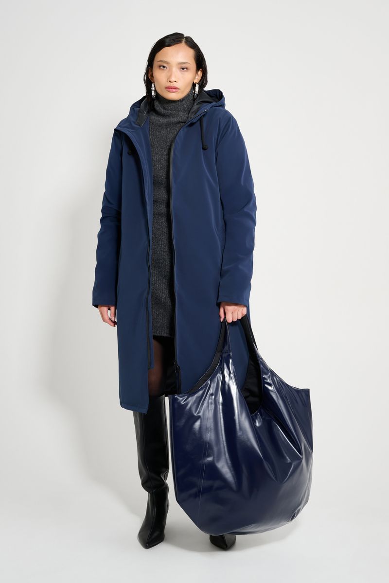 Stutterheim Stockholm Long Matte Winter Coat