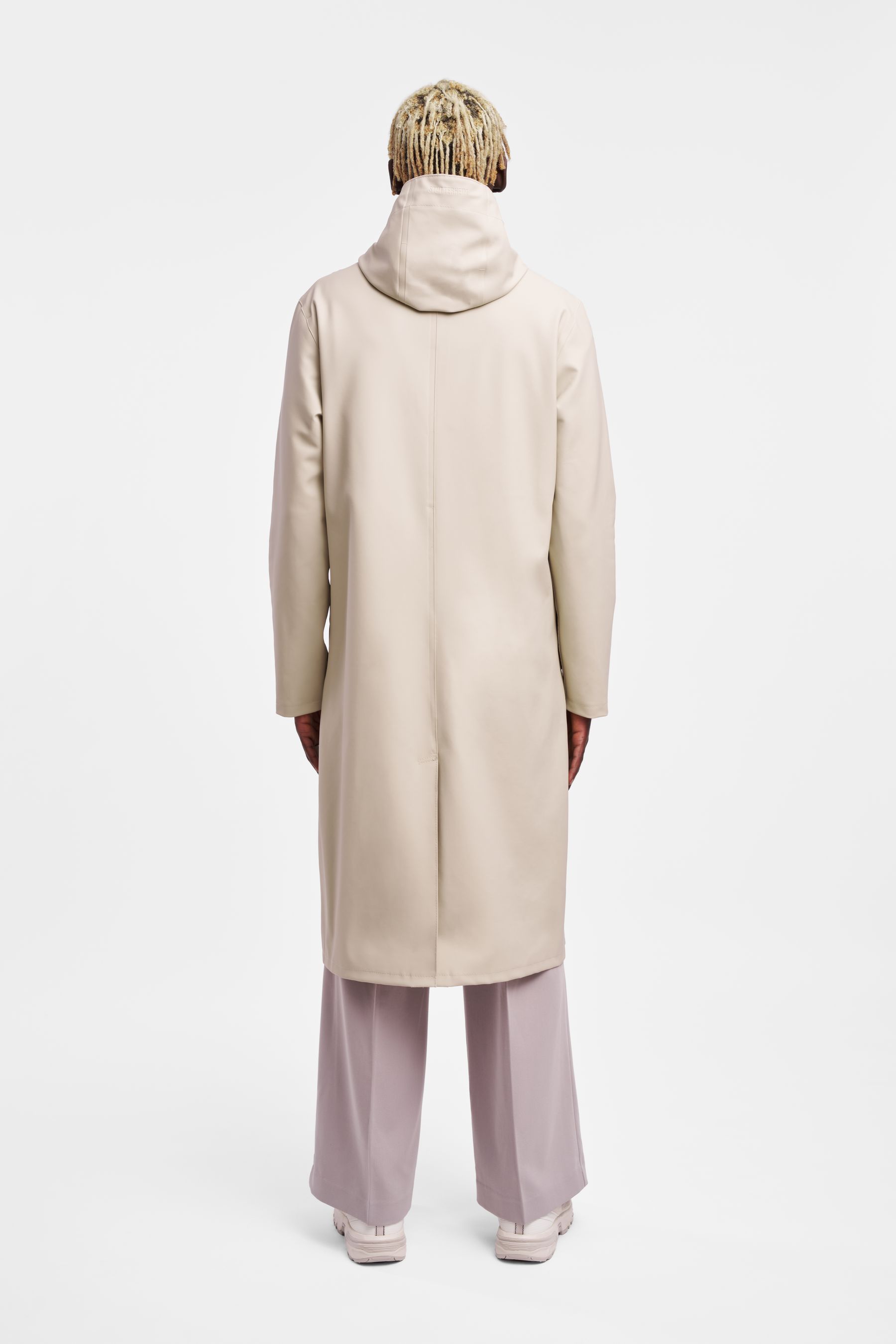 stutterheim stockholm long raincoat oyster men jackets raincoats