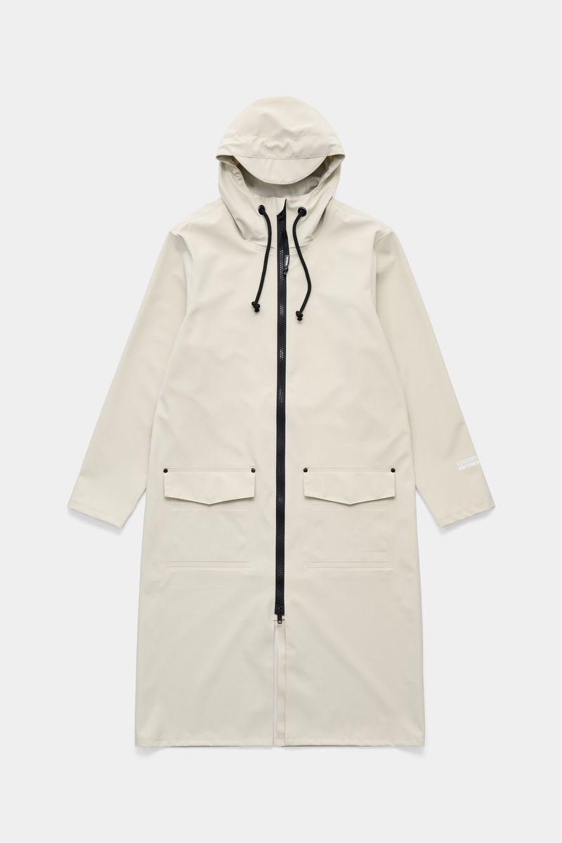 Stutterheim Stockholm Long Patch Raincoat