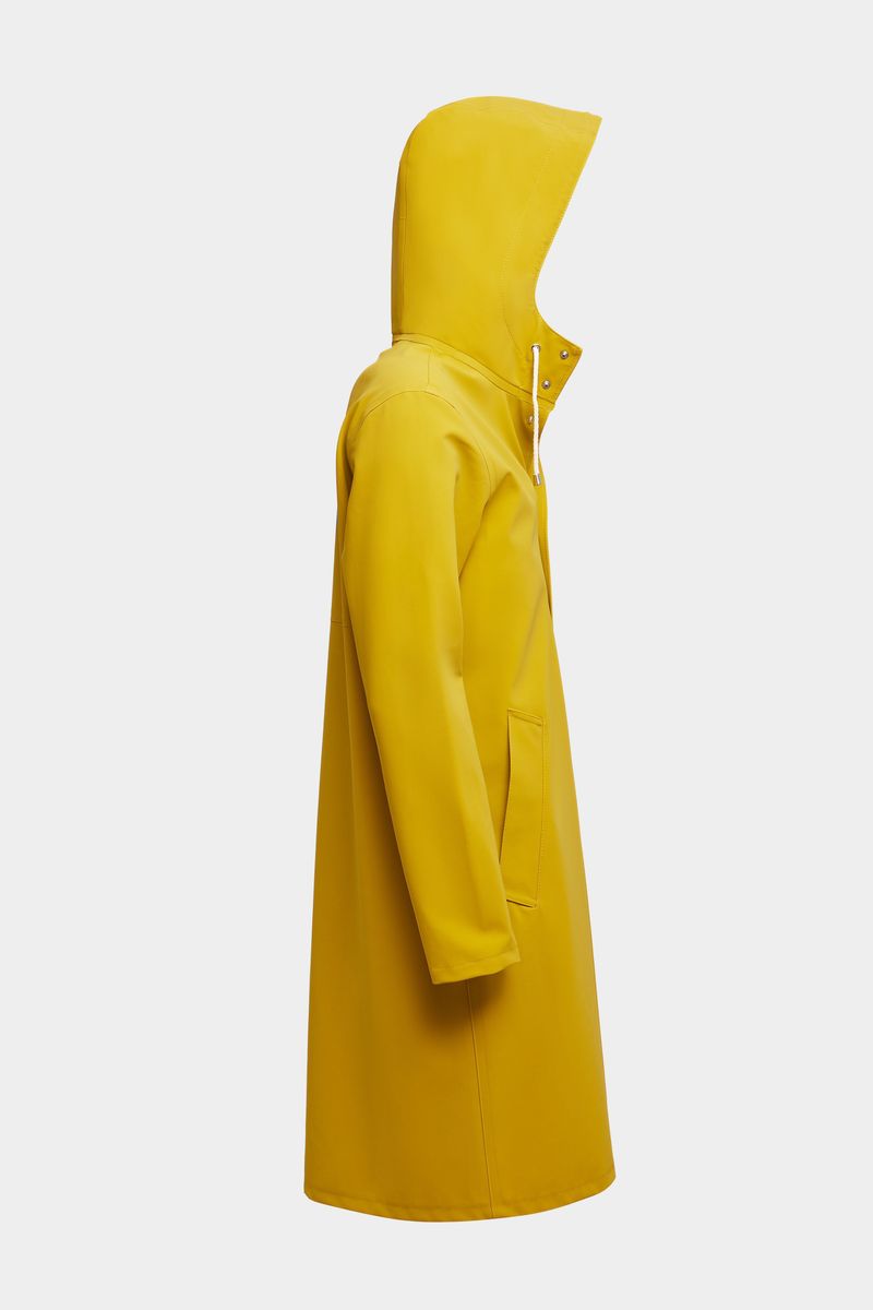 Stutterheim Stockholm Long Matte Print Raincoat