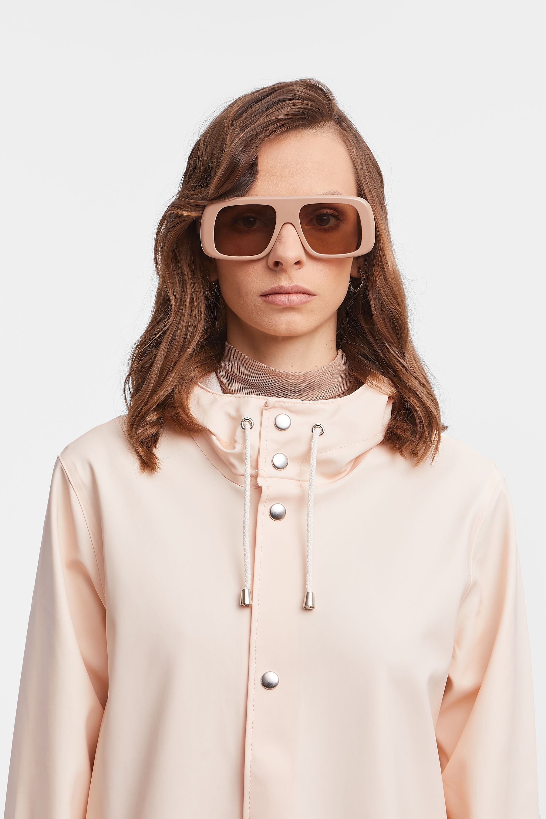 stutterheim stockholm long raincoat peach men jackets raincoats