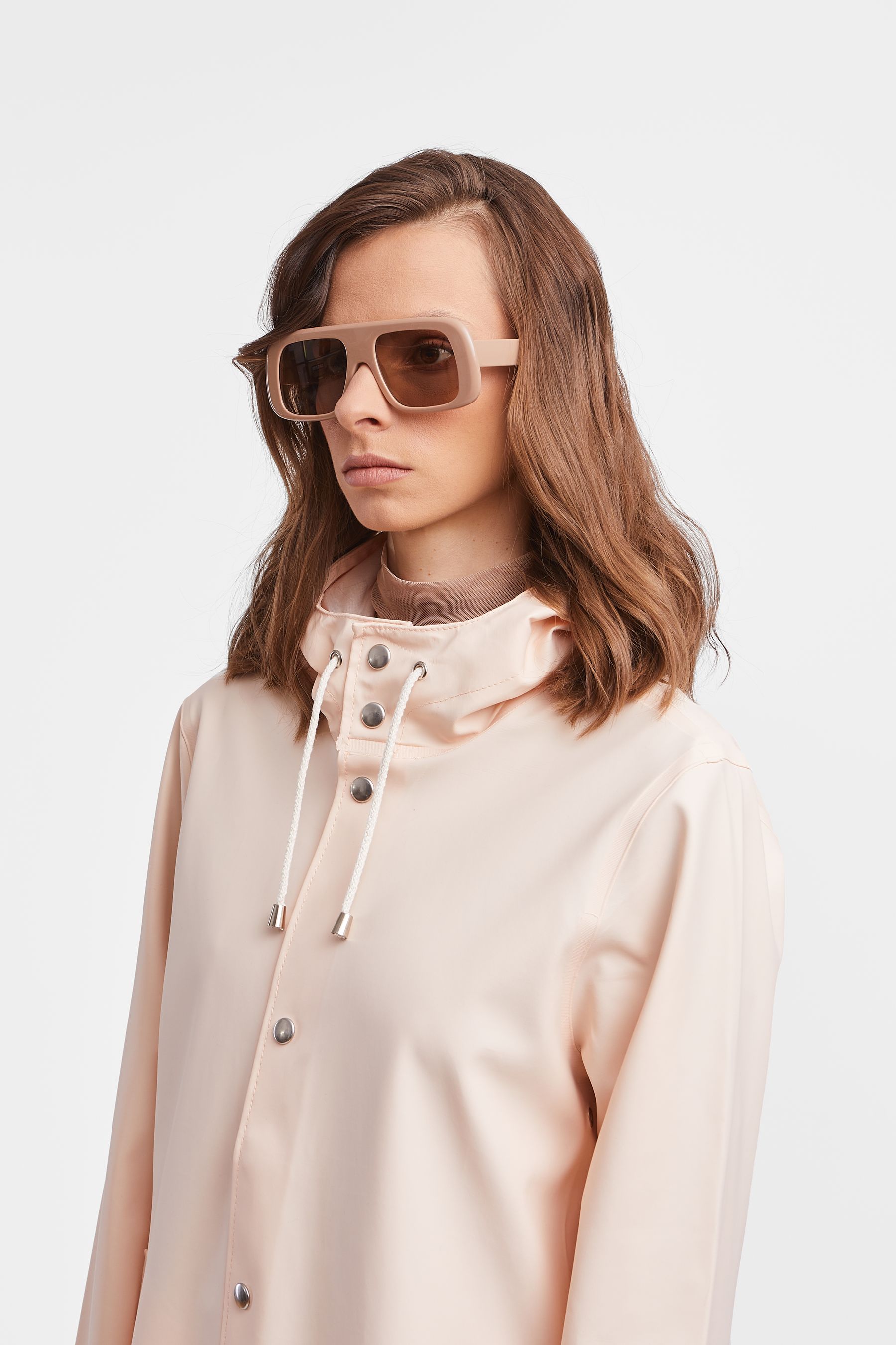 stutterheim stockholm long raincoat peach men jackets raincoats