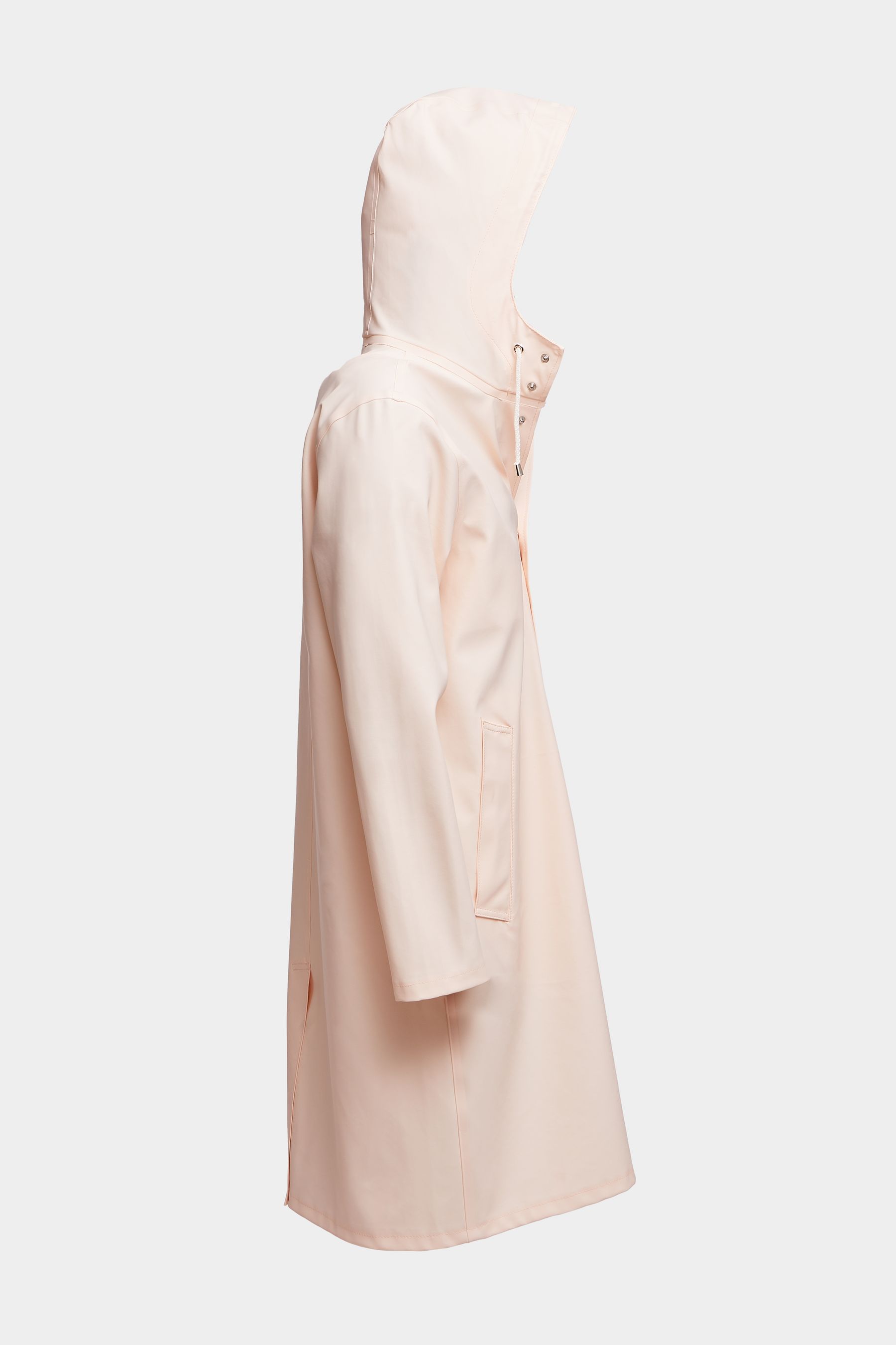stutterheim stockholm long raincoat peach men jackets raincoats