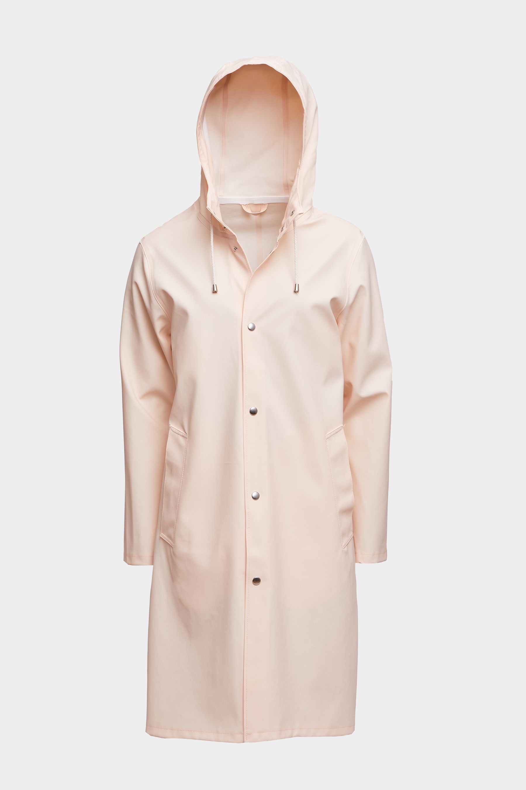 stutterheim stockholm long raincoat peach men jackets raincoats