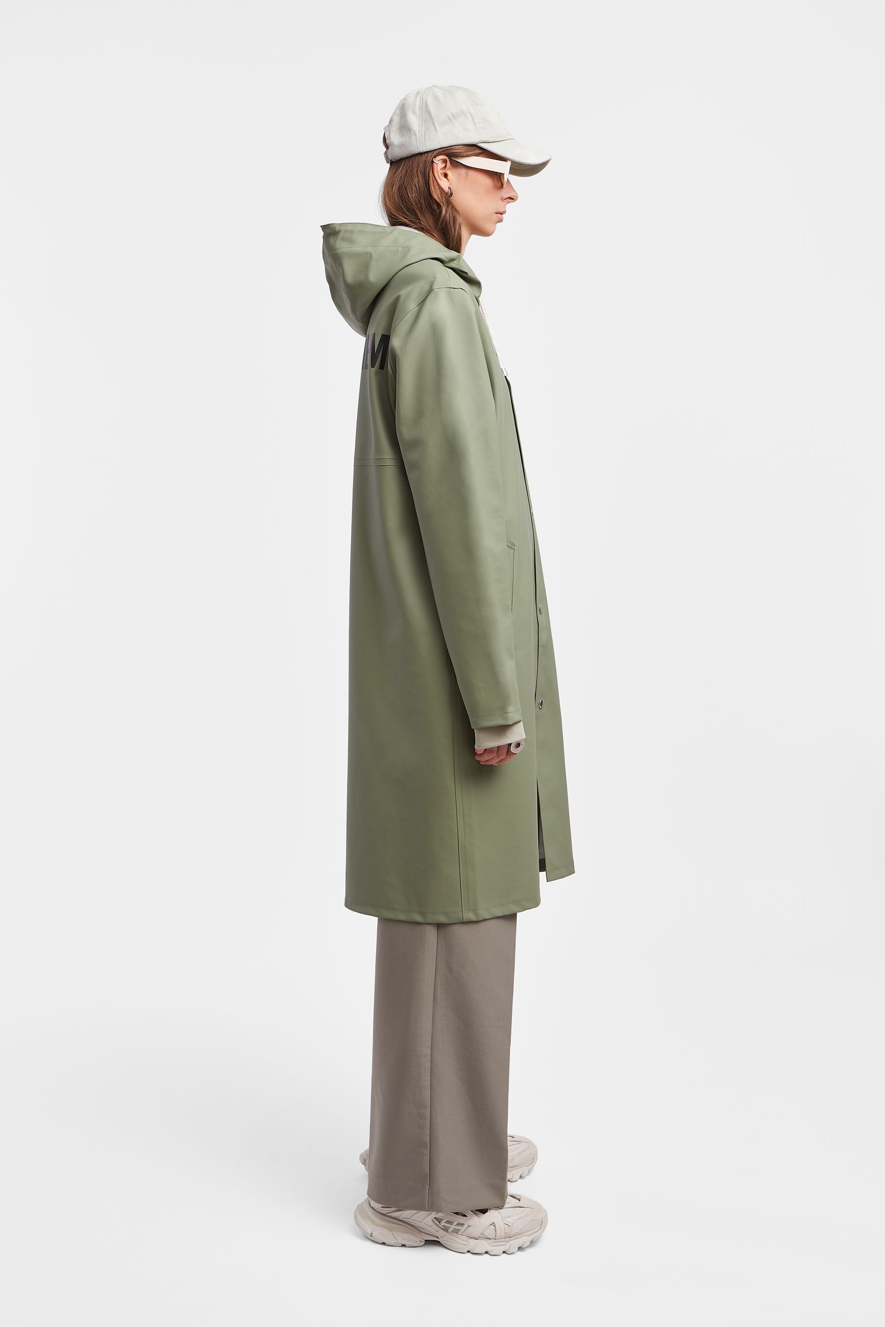 stutterheim stockholm long print raincoat alf alfa men jackets raincoats