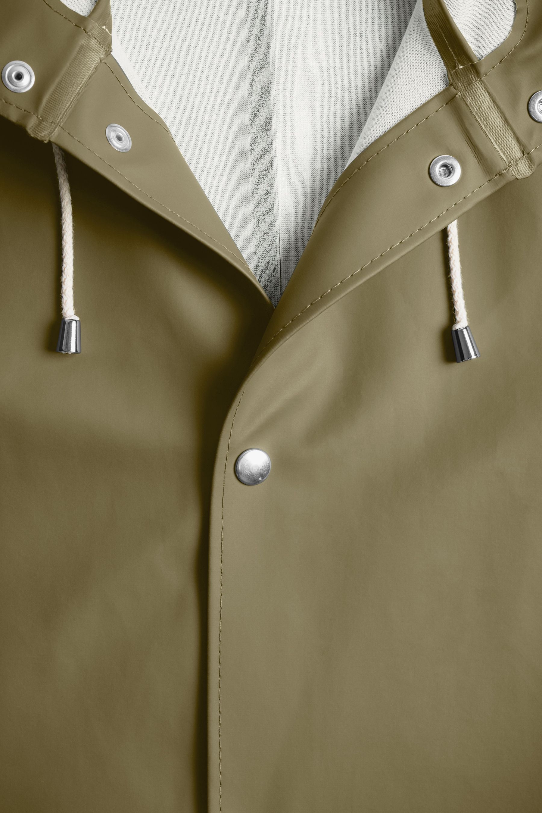 stutterheim stockholm long print raincoat aloe men jackets raincoats
