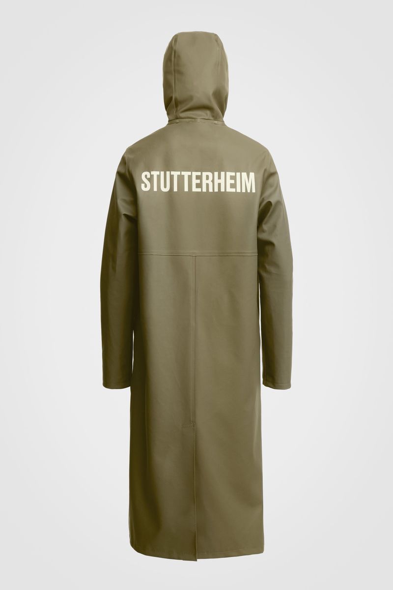 Stutterheim Stockholm Long Print Raincoat