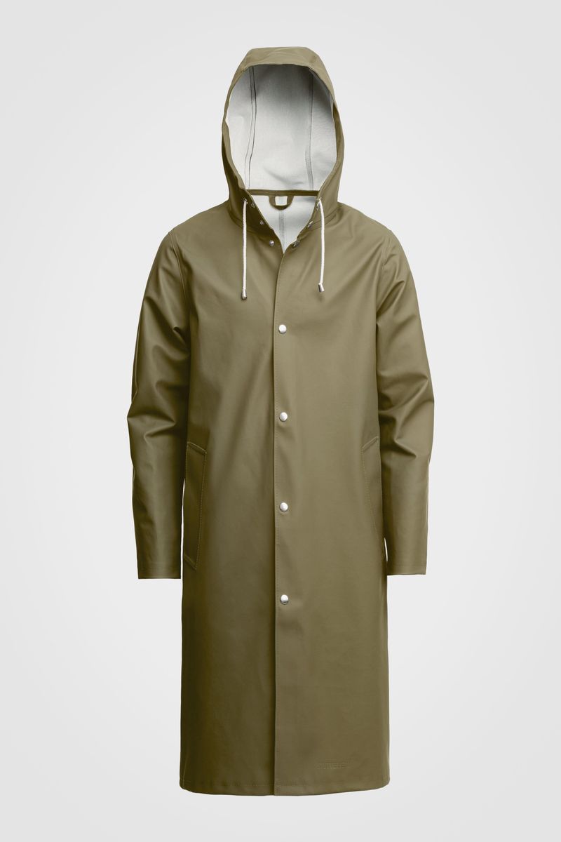Stutterheim Stockholm Long Print Raincoat