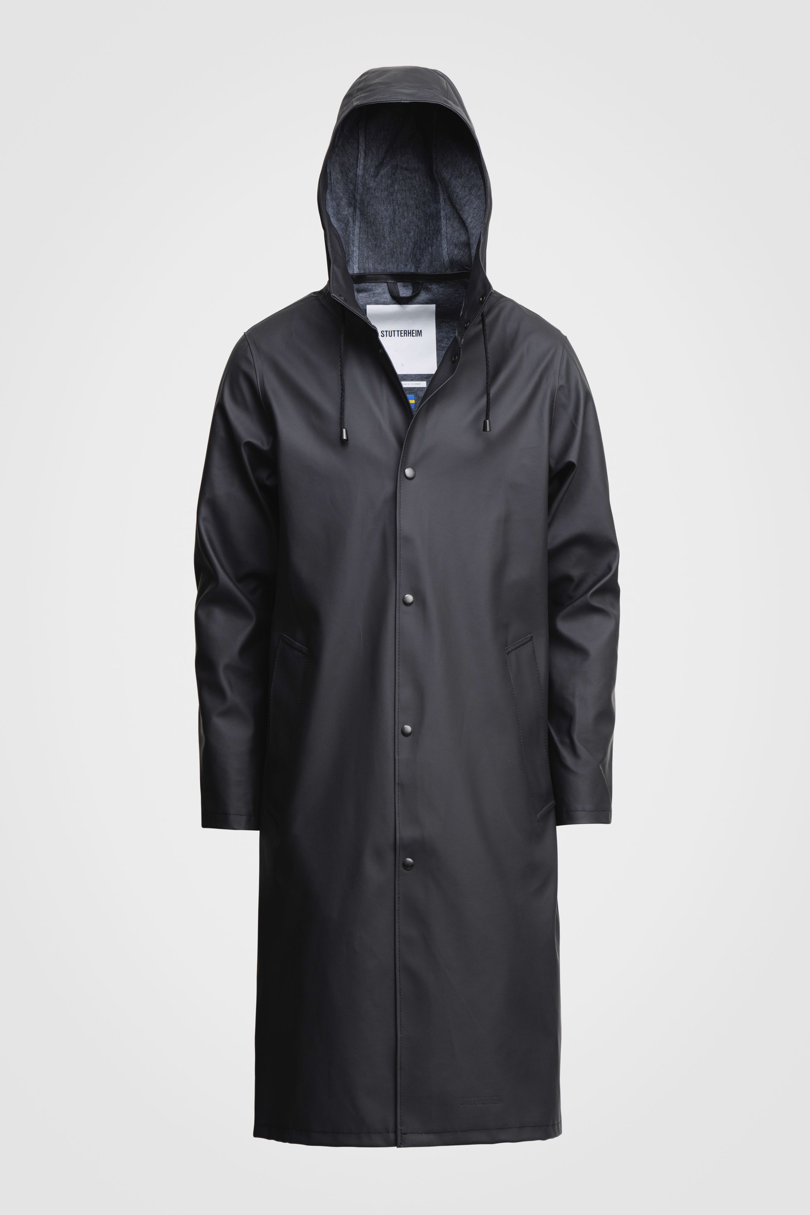 Stutterheim Stockholm Long Print Raincoat