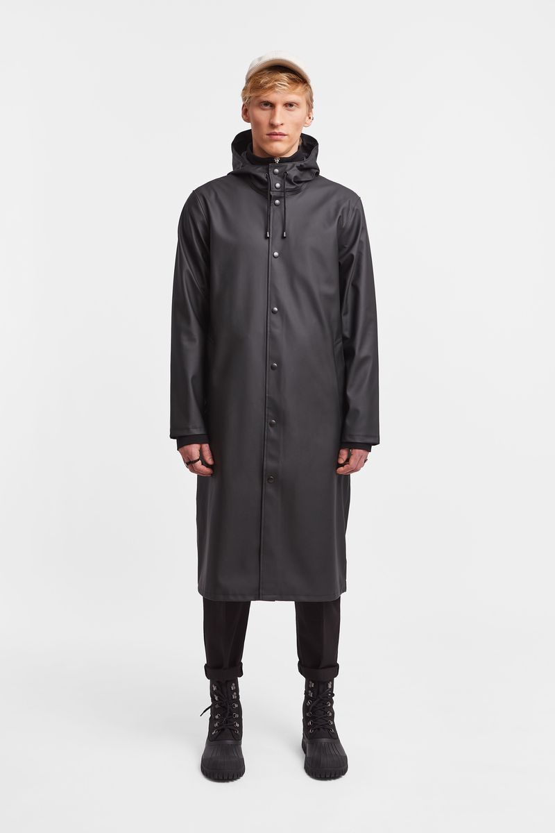 Stutterheim Stockholm Long Print Raincoat
