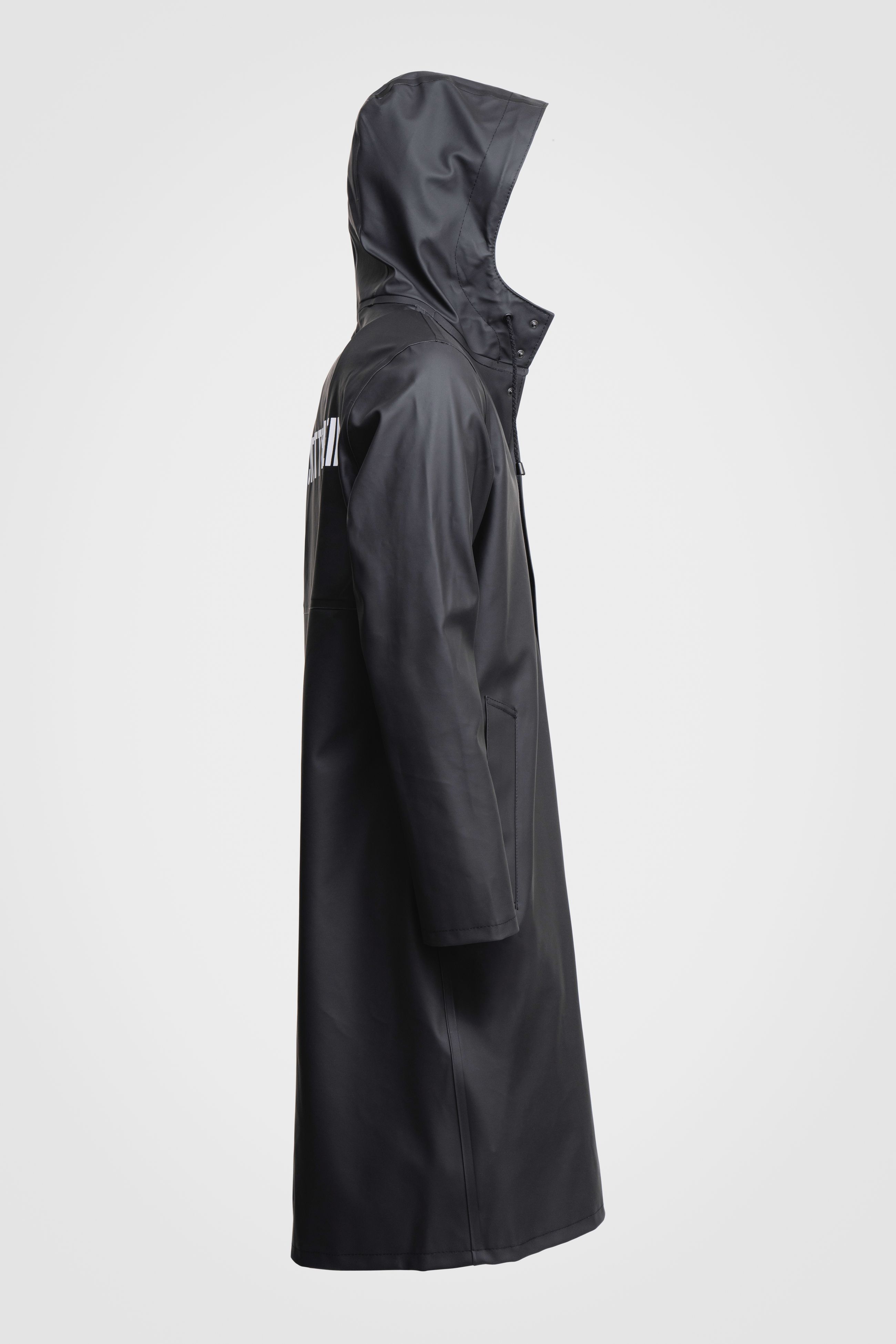 Stutterheim Stockholm Long Print Raincoat