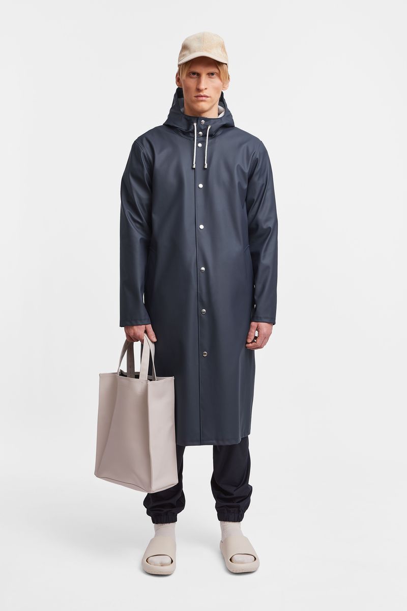 Stutterheim Stockholm Long Print Raincoat