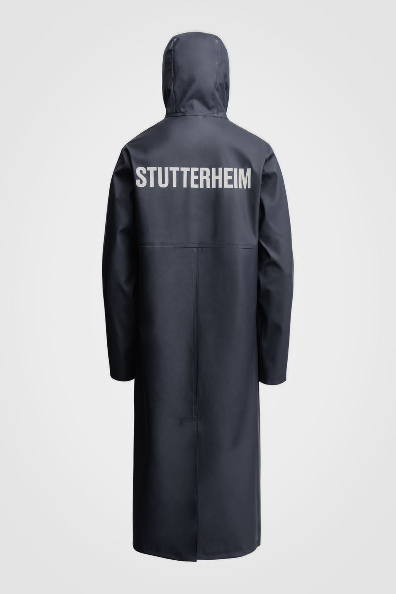 Stutterheim Stockholm Long Print Raincoat