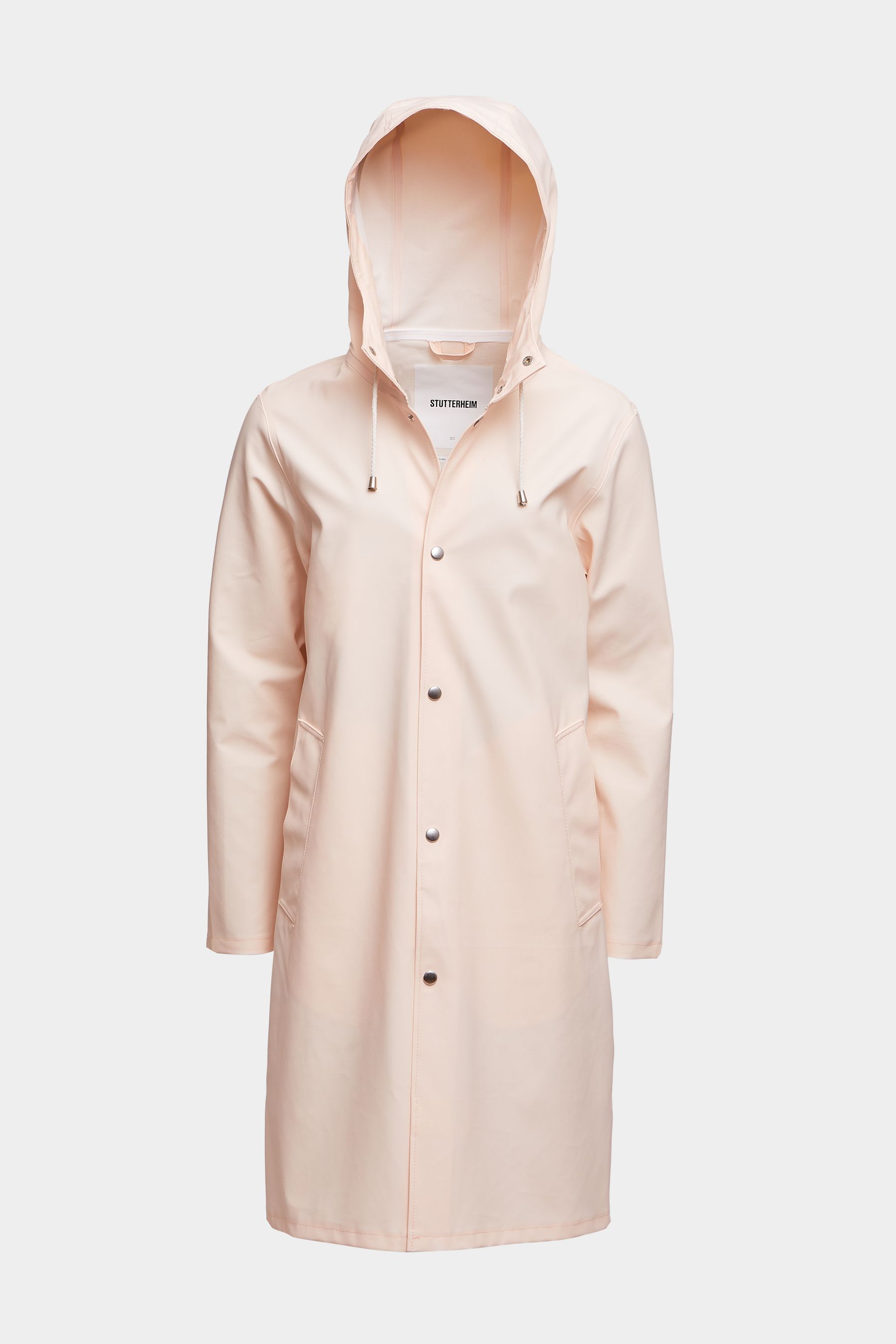 stutterheim stockholm long print raincoat peach men jackets raincoats