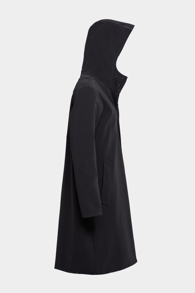 Stutterheim Stockholm Long Matte Print Raincoat