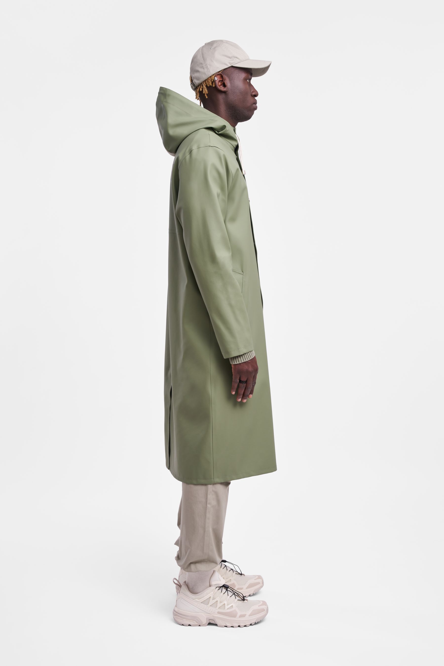 stutterheim stockholm long print raincoat alf alfa women jackets raincoats