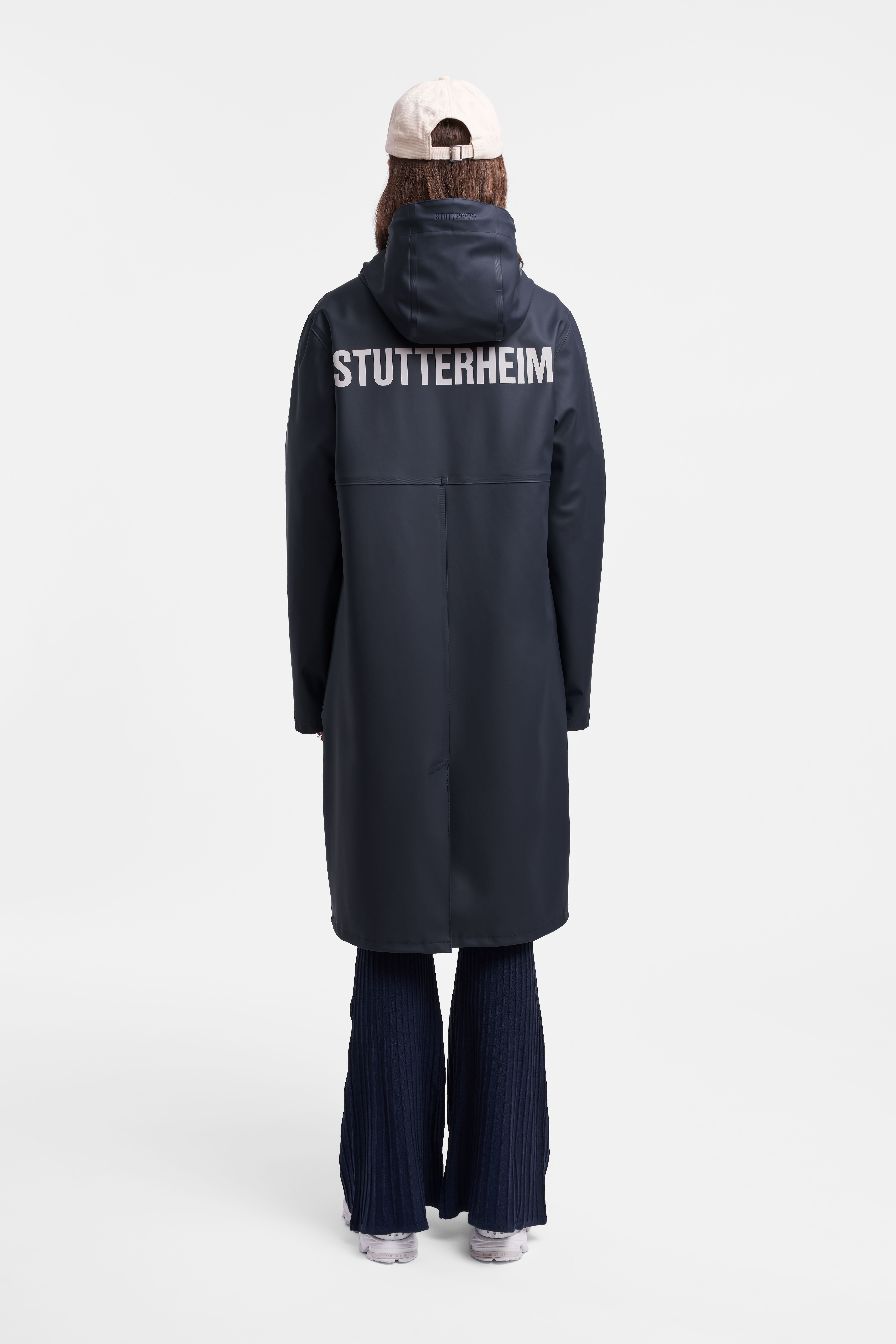 Stutterheim Stockholm ロングプリントのレインコート Stutterheim Stockholm ロングプリントのレインコート