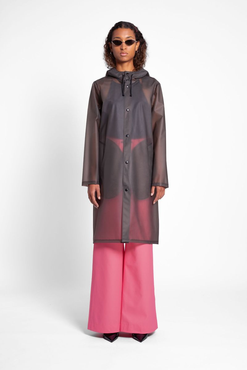 Stutterheim Stockholm Long Print Raincoat