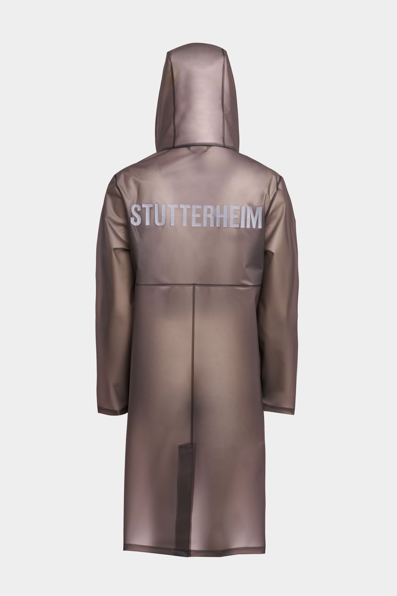 Stutterheim Stockholm Long Print Raincoat